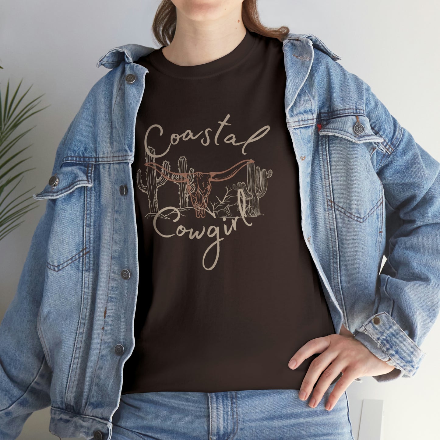 Coastal Cowgirl Unisex Heavy Cotton Tee