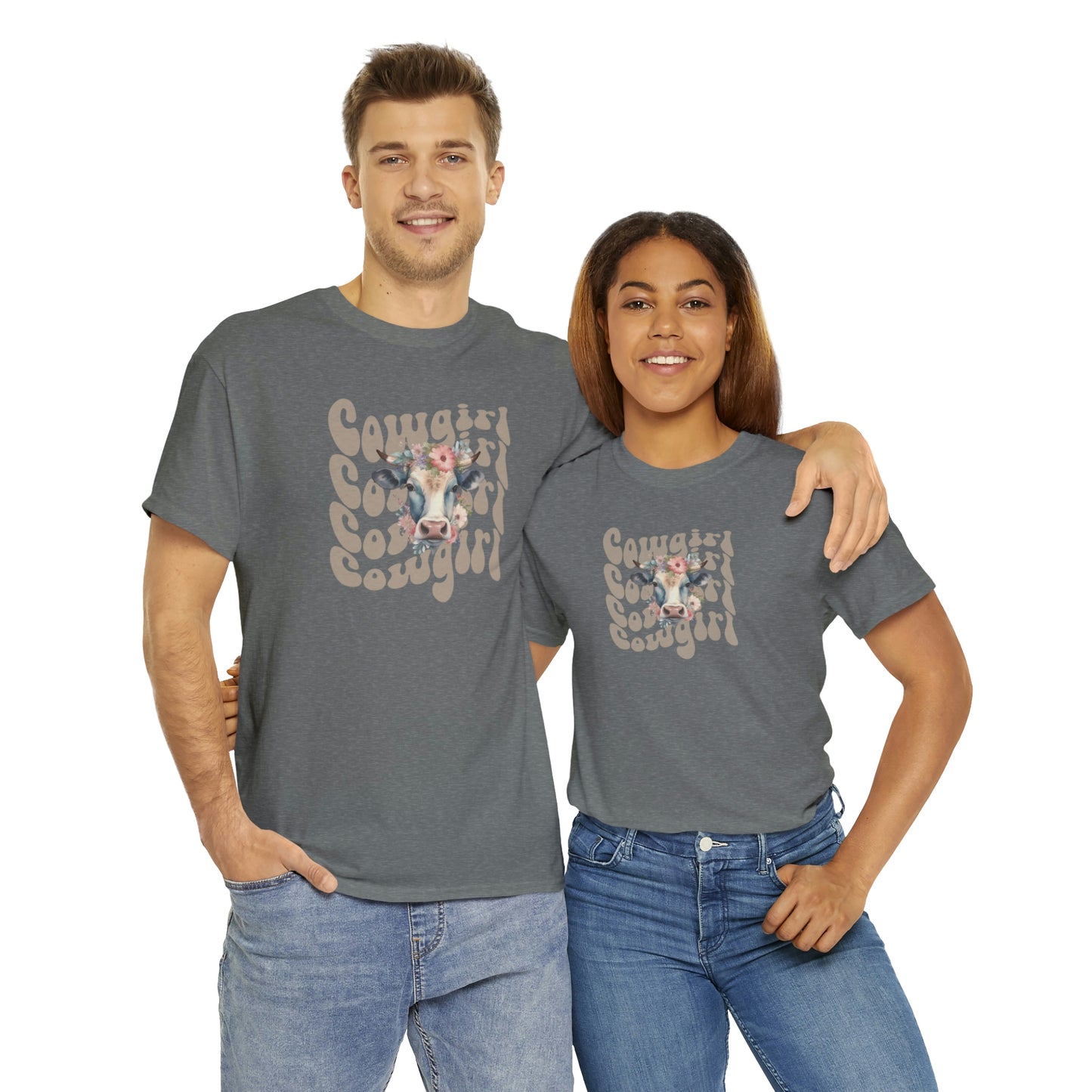 Western Cowgirl Unisex Heavy Cotton Tee Cowgirl shirt Western tee rancher tee rodeo shirt Wild West t shirt