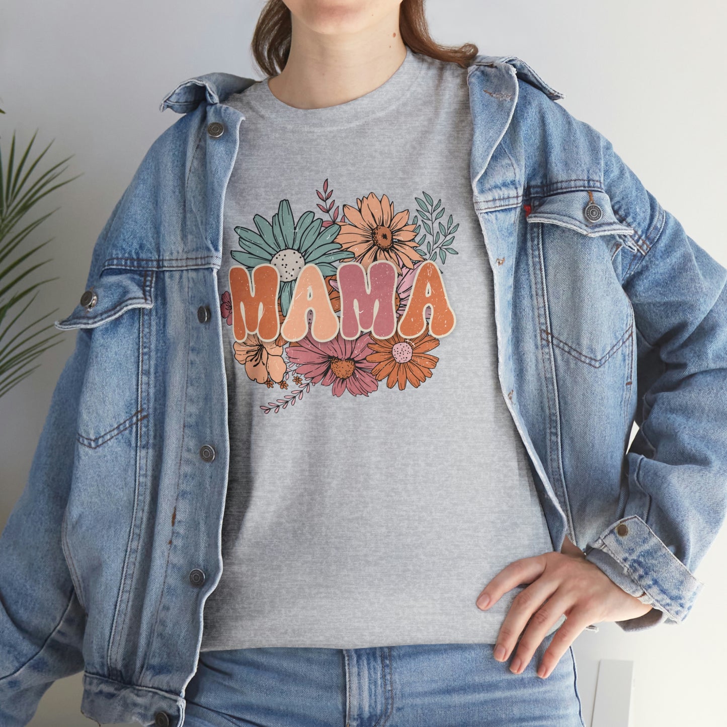 Mama Unisex Heavy Cotton Tee Mothers Day gift