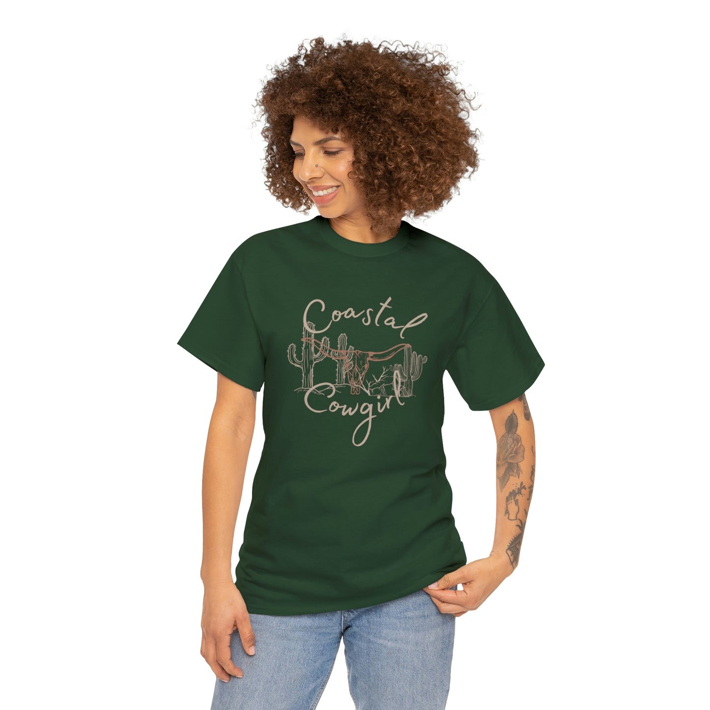 Coastal Cowgirl Unisex Heavy Cotton Tee