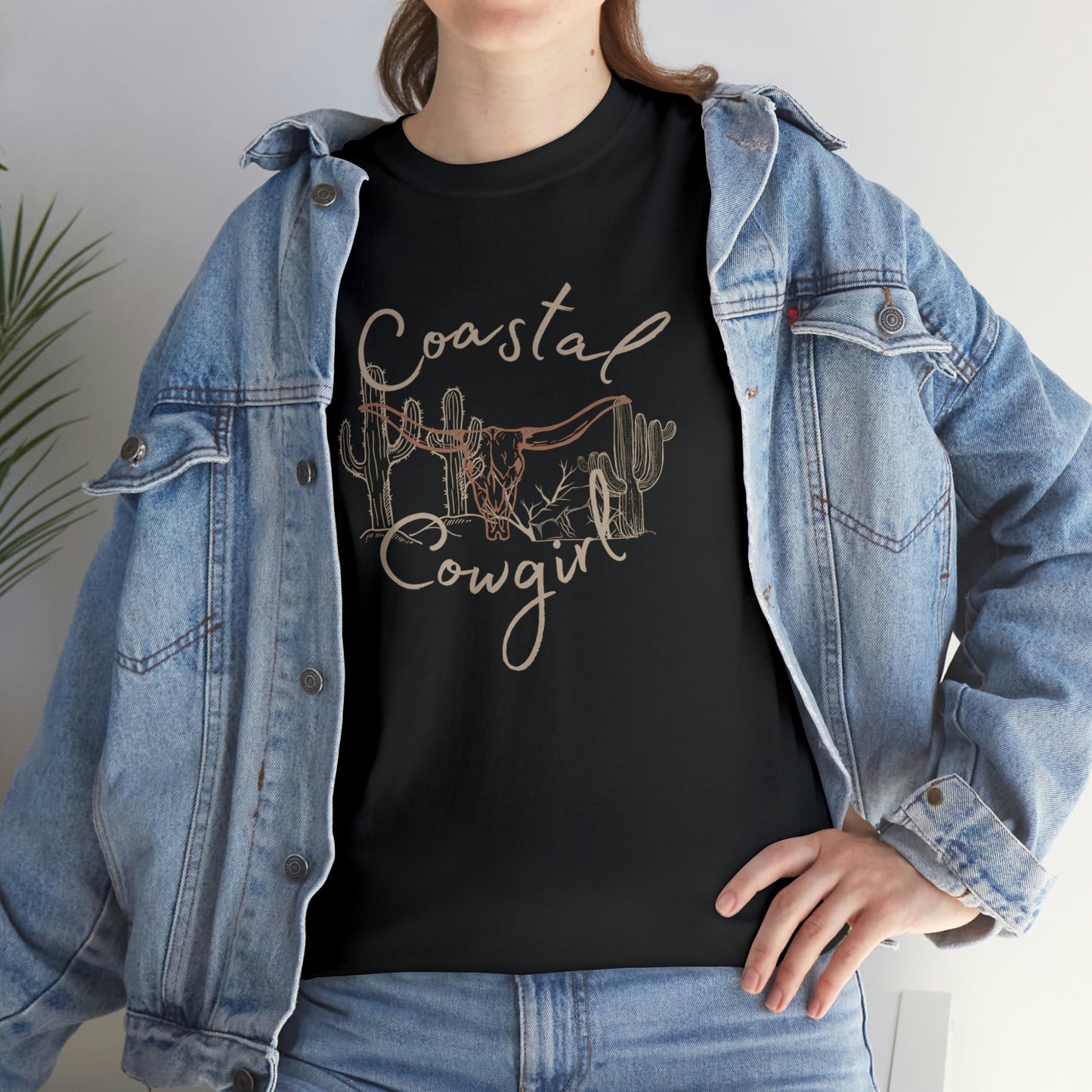 Coastal Cowgirl Unisex Heavy Cotton Tee