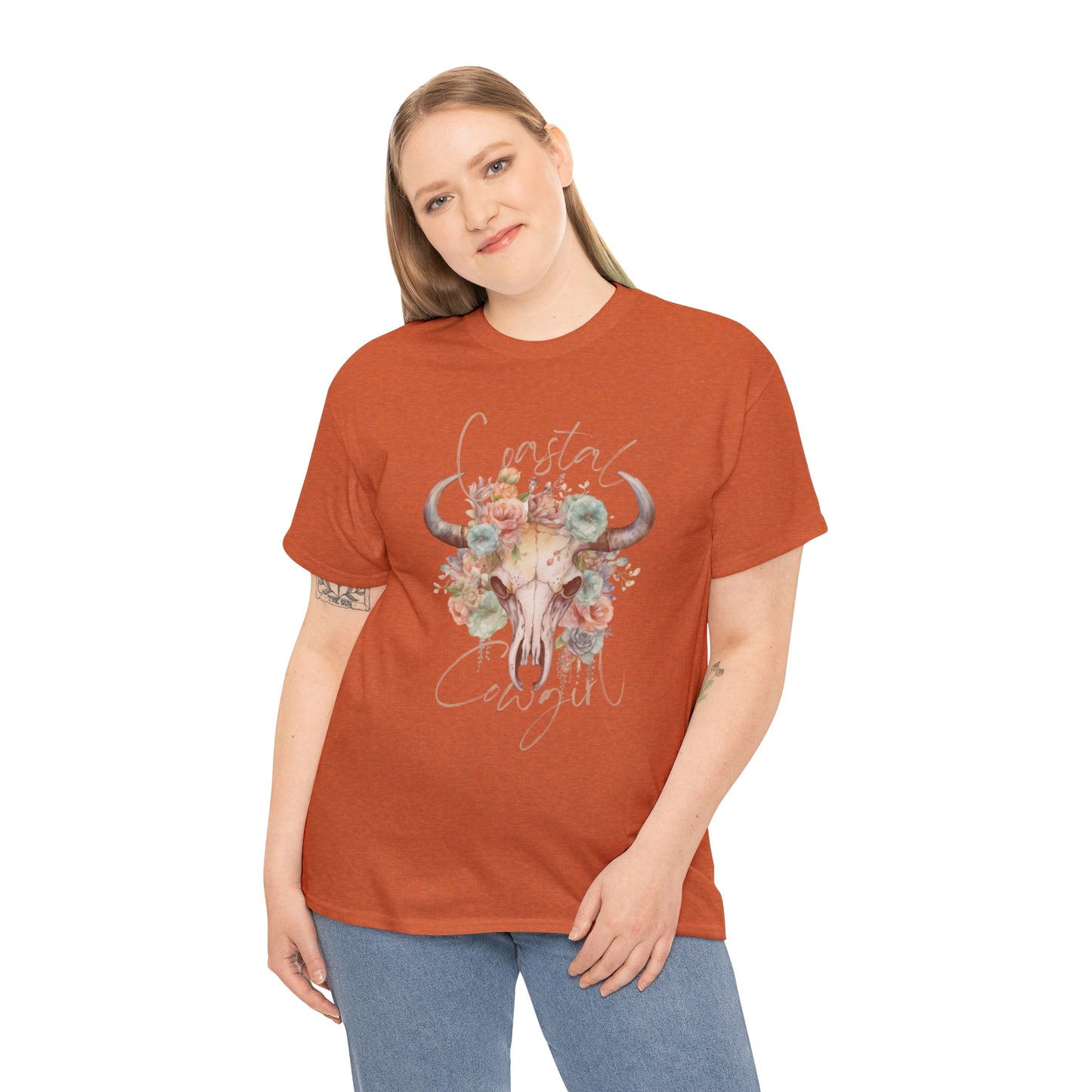 Coastal Cowgirl Unisex Heavy Cotton Tee