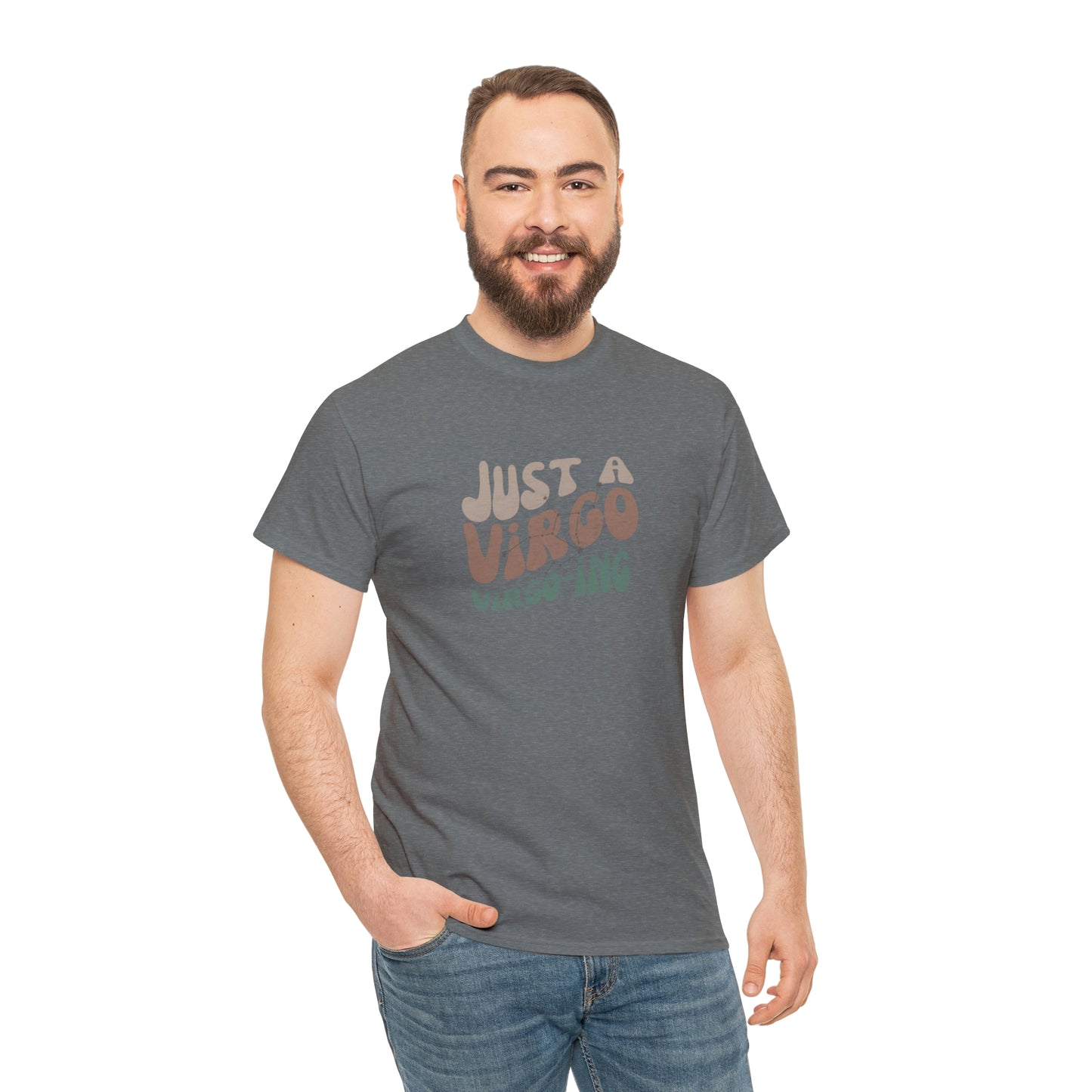 Virgo Unisex Heavy Cotton Tee zodiac graphic t shirt Virgo pride Virgo apparel horoscope t shirt