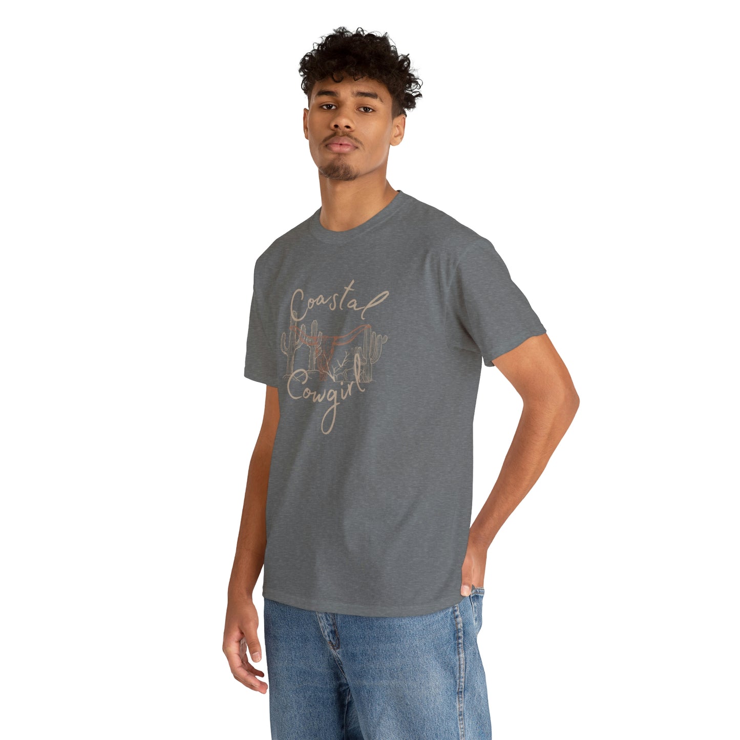 Coastal Cowgirl Unisex Heavy Cotton Tee