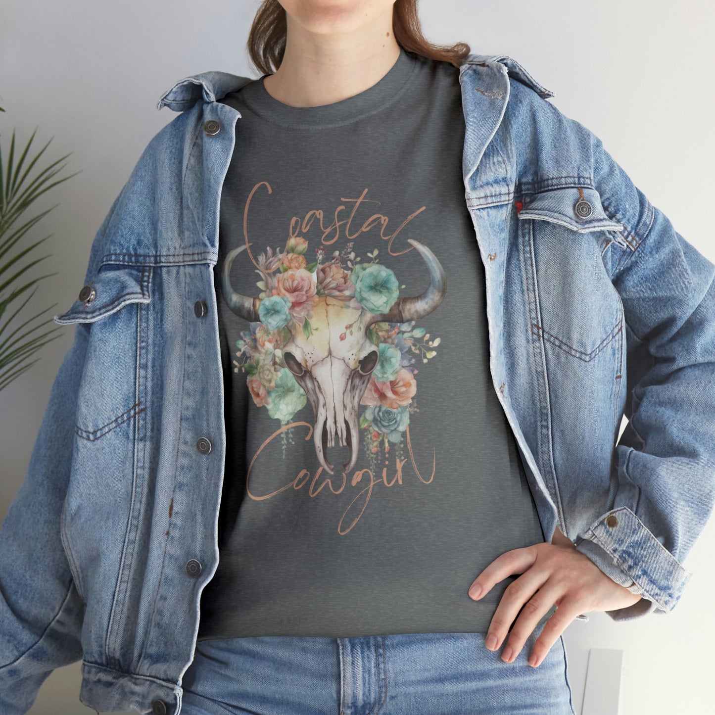 Coastal Cowgirl Unisex Heavy Cotton Tee