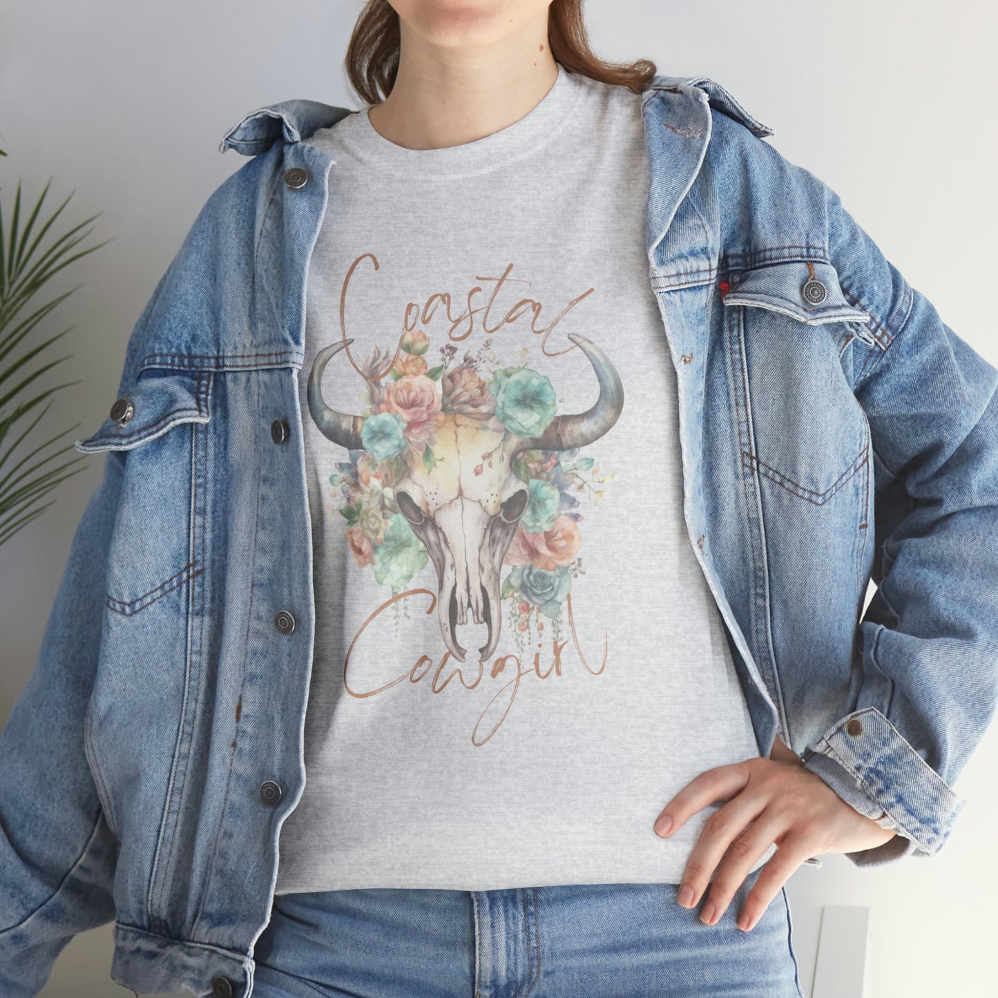 Coastal Cowgirl Unisex Heavy Cotton Tee