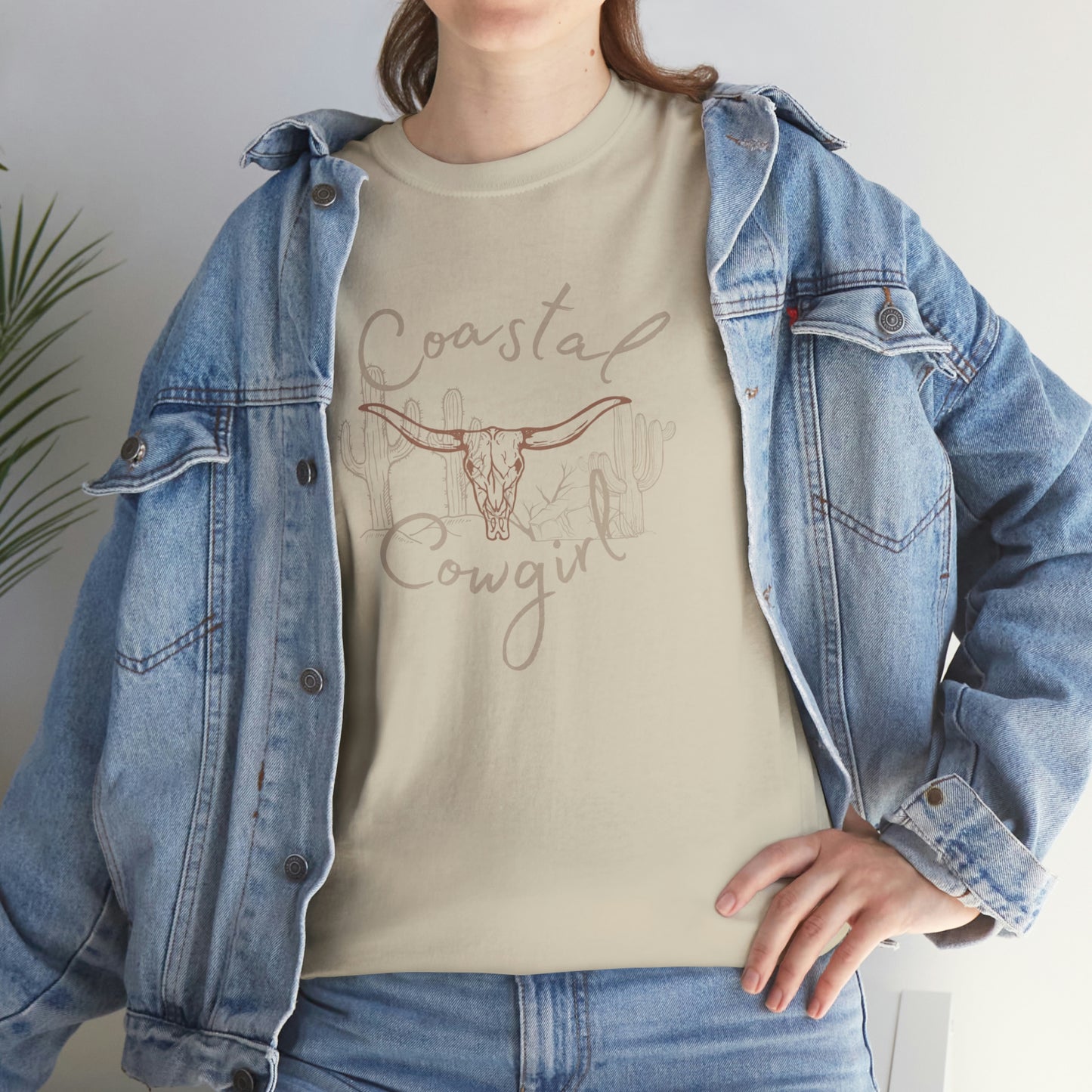 Coastal Cowgirl Unisex Heavy Cotton Tee