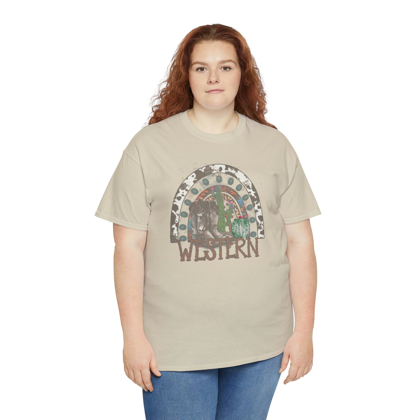 Western Cowgirl Unisex Heavy Cotton Tee Cowgirl shirt Western tee rancher tee rodeo shirt Wild West t shirt
