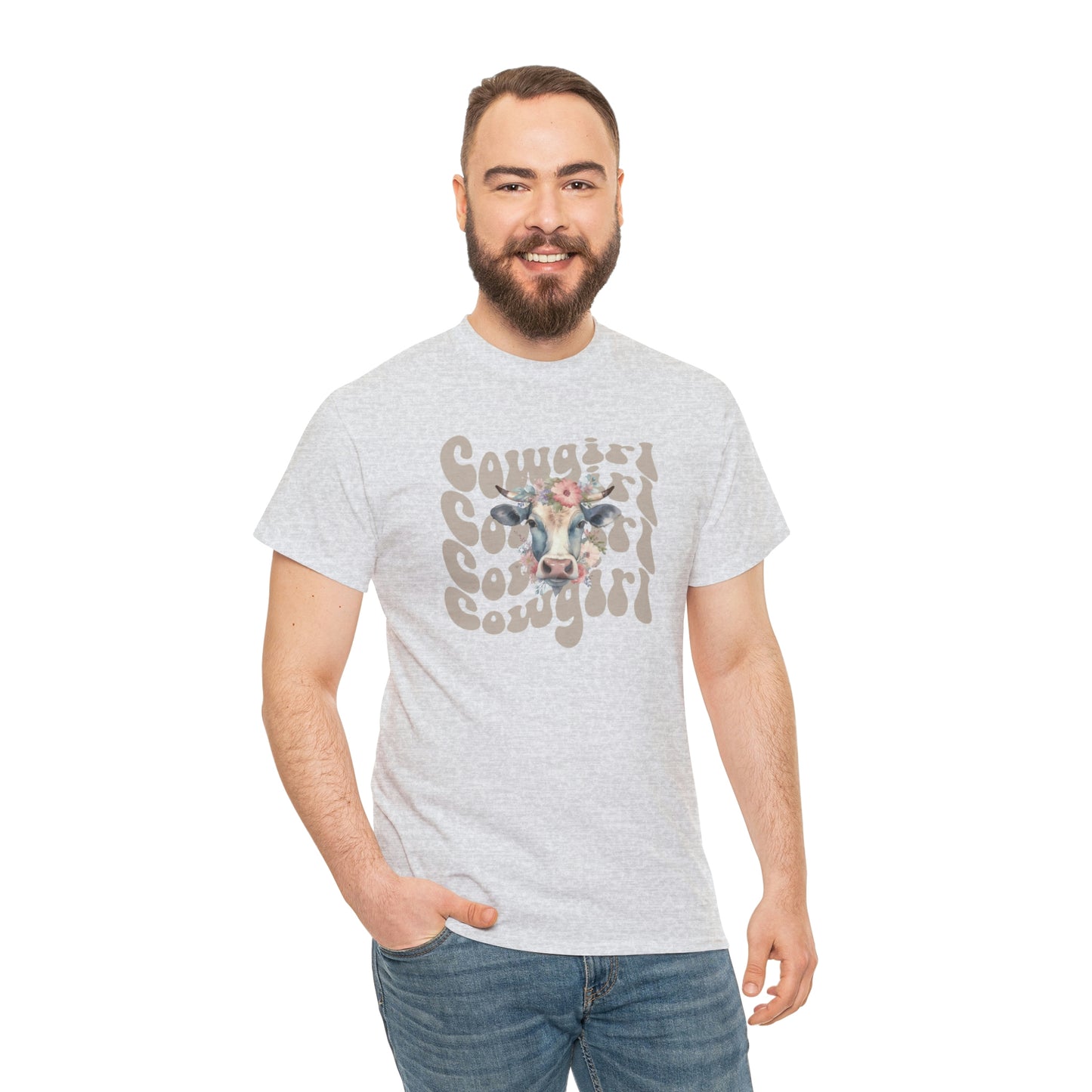 Western Cowgirl Unisex Heavy Cotton Tee Cowgirl shirt Western tee rancher tee rodeo shirt Wild West t shirt