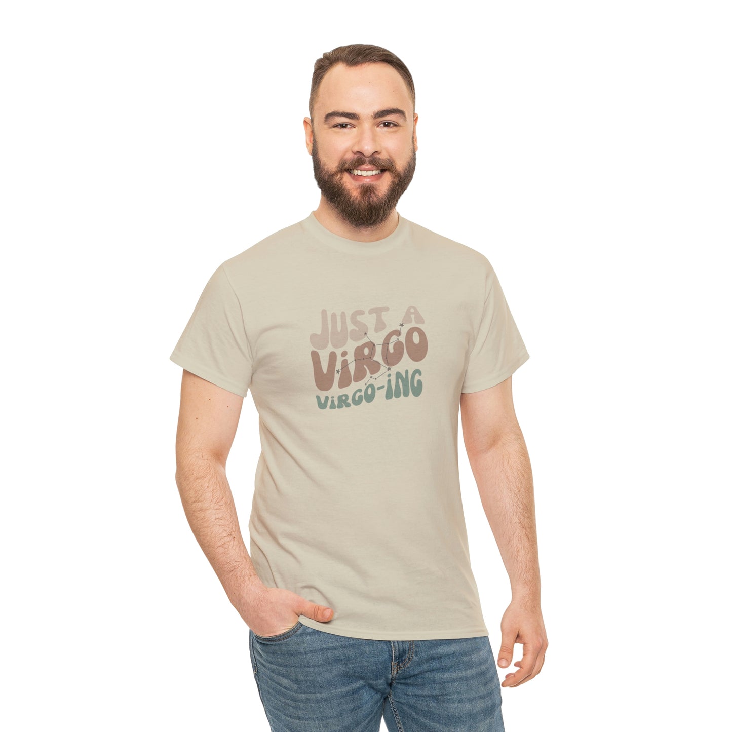 Virgo Unisex Heavy Cotton Tee zodiac graphic t shirt Virgo pride Virgo apparel horoscope t shirt