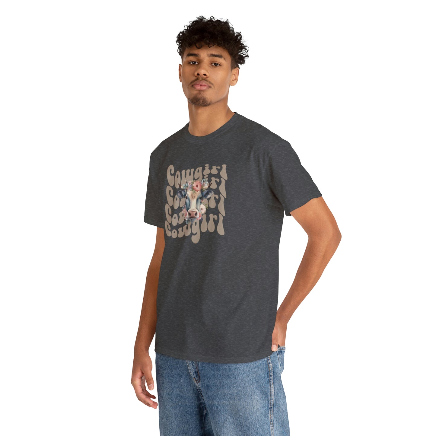 Western Cowgirl Unisex Heavy Cotton Tee Cowgirl shirt Western tee rancher tee rodeo shirt Wild West t shirt