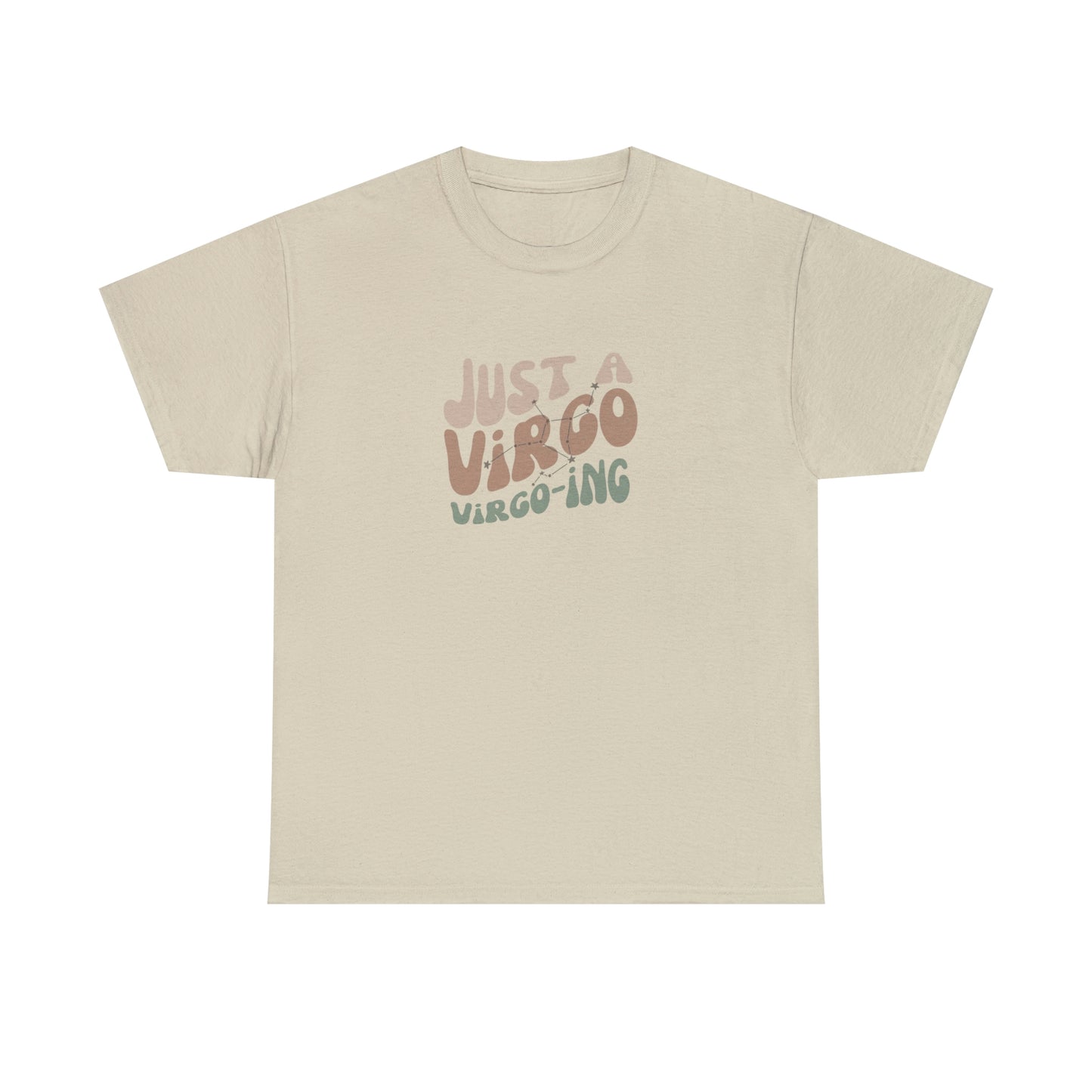 Virgo Unisex Heavy Cotton Tee zodiac graphic t shirt Virgo pride Virgo apparel horoscope t shirt