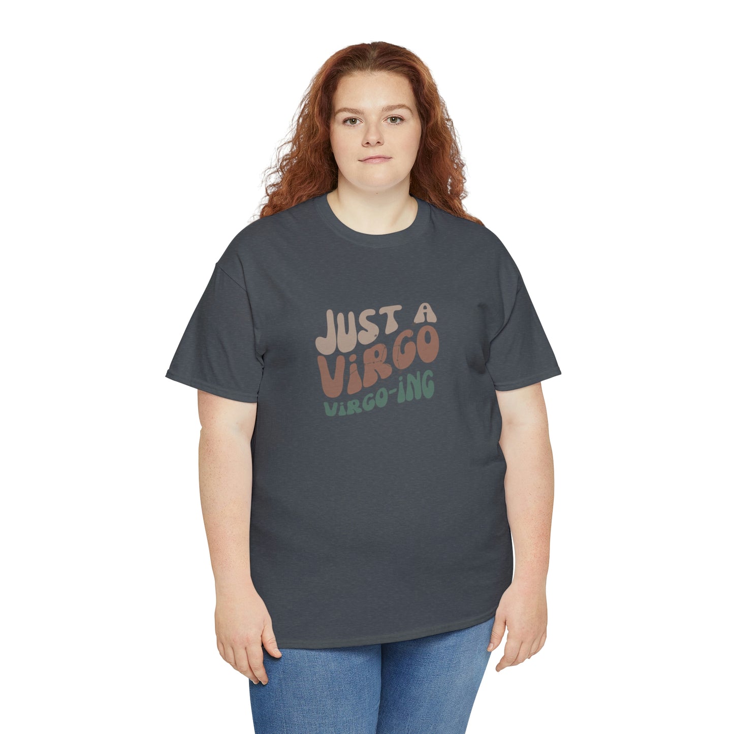 Virgo Unisex Heavy Cotton Tee zodiac graphic t shirt Virgo pride Virgo apparel horoscope t shirt