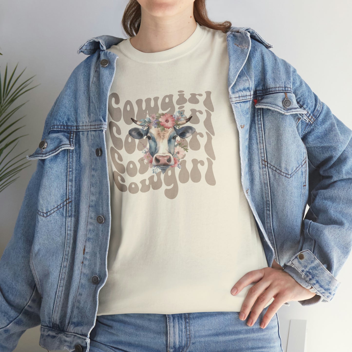 Western Cowgirl Unisex Heavy Cotton Tee Cowgirl shirt Western tee rancher tee rodeo shirt Wild West t shirt