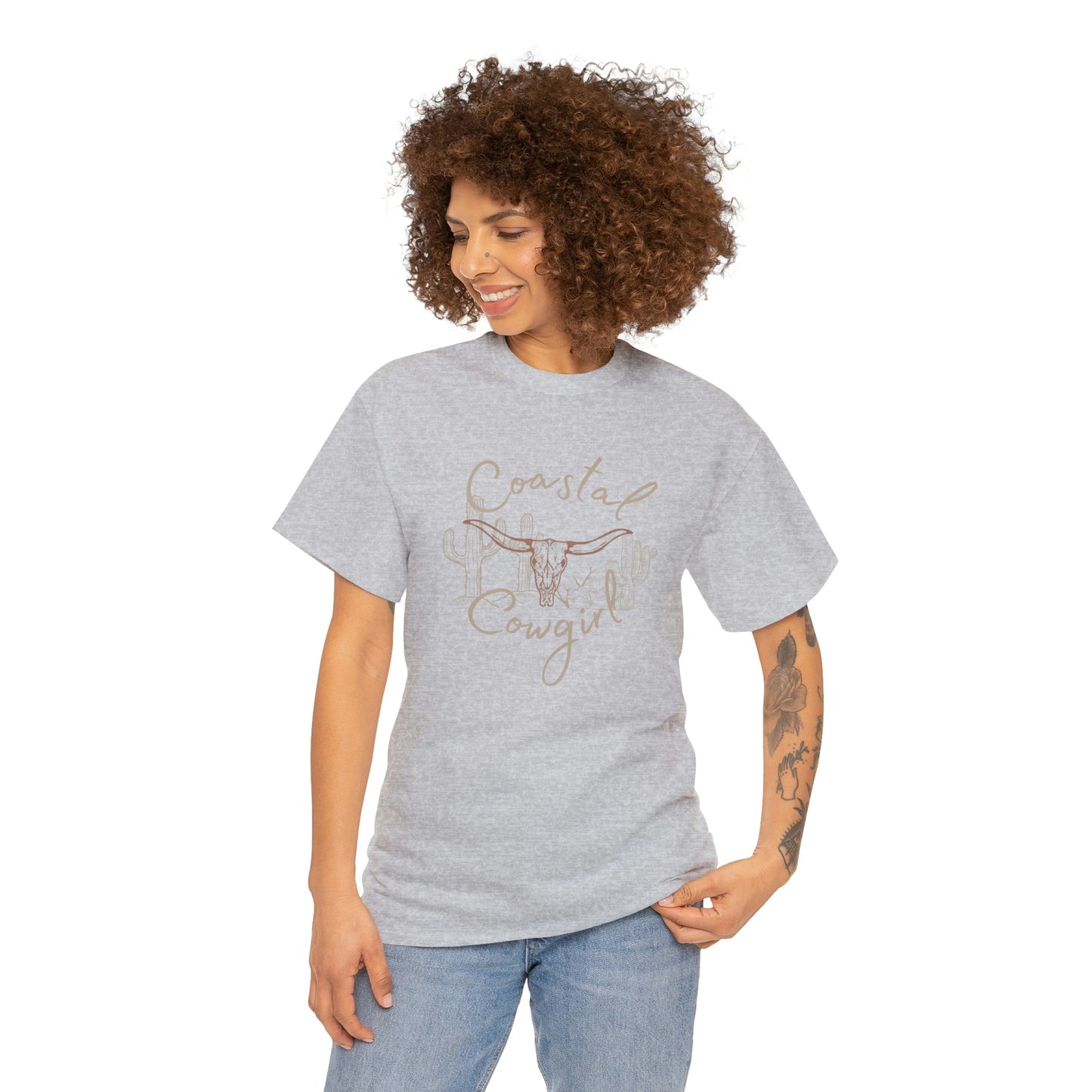 Coastal Cowgirl Unisex Heavy Cotton Tee