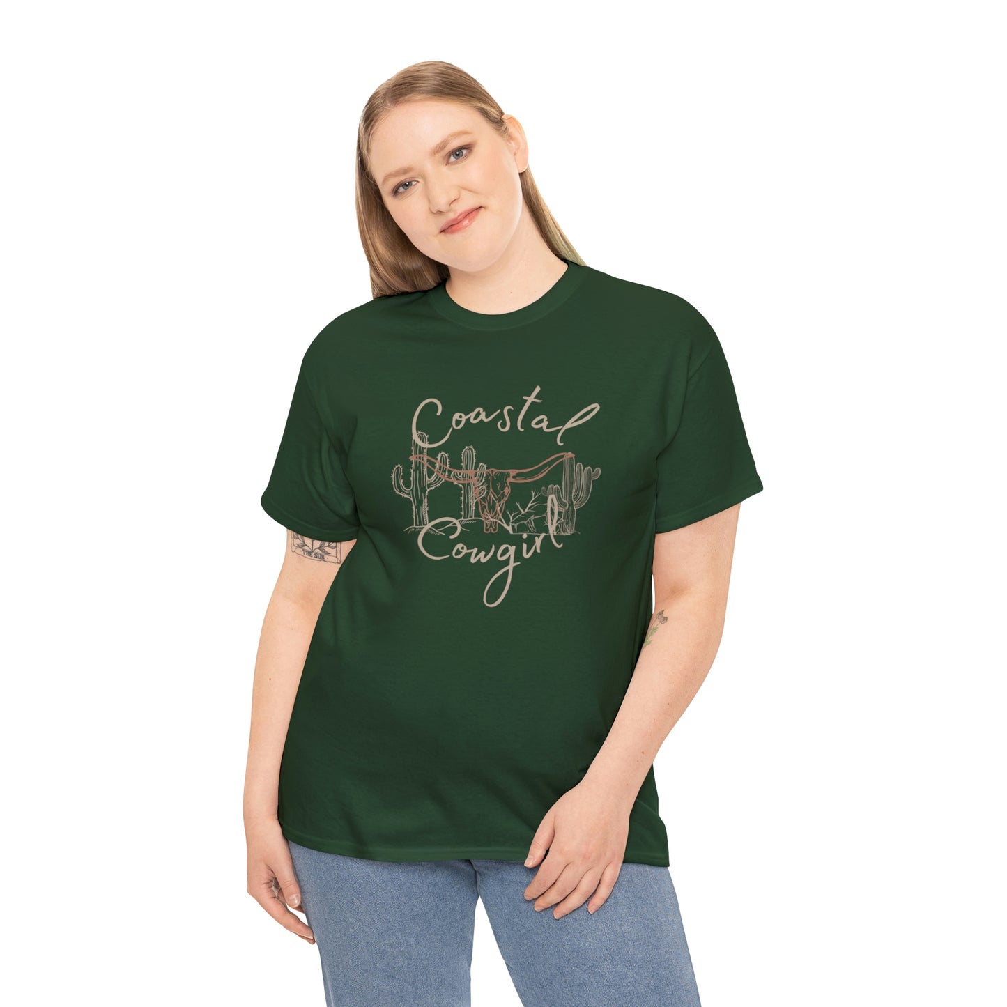 Coastal Cowgirl Unisex Heavy Cotton Tee