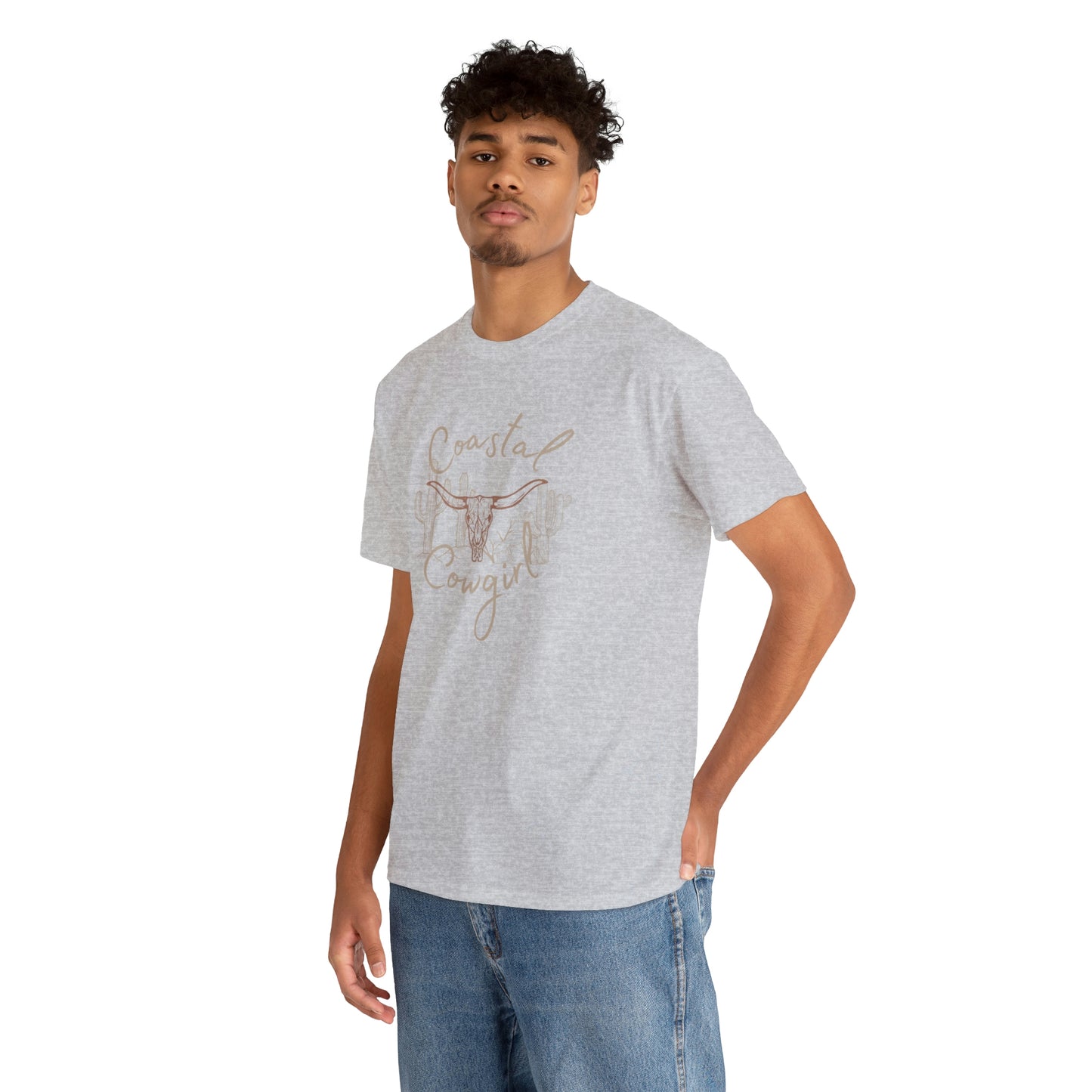 Coastal Cowgirl Unisex Heavy Cotton Tee