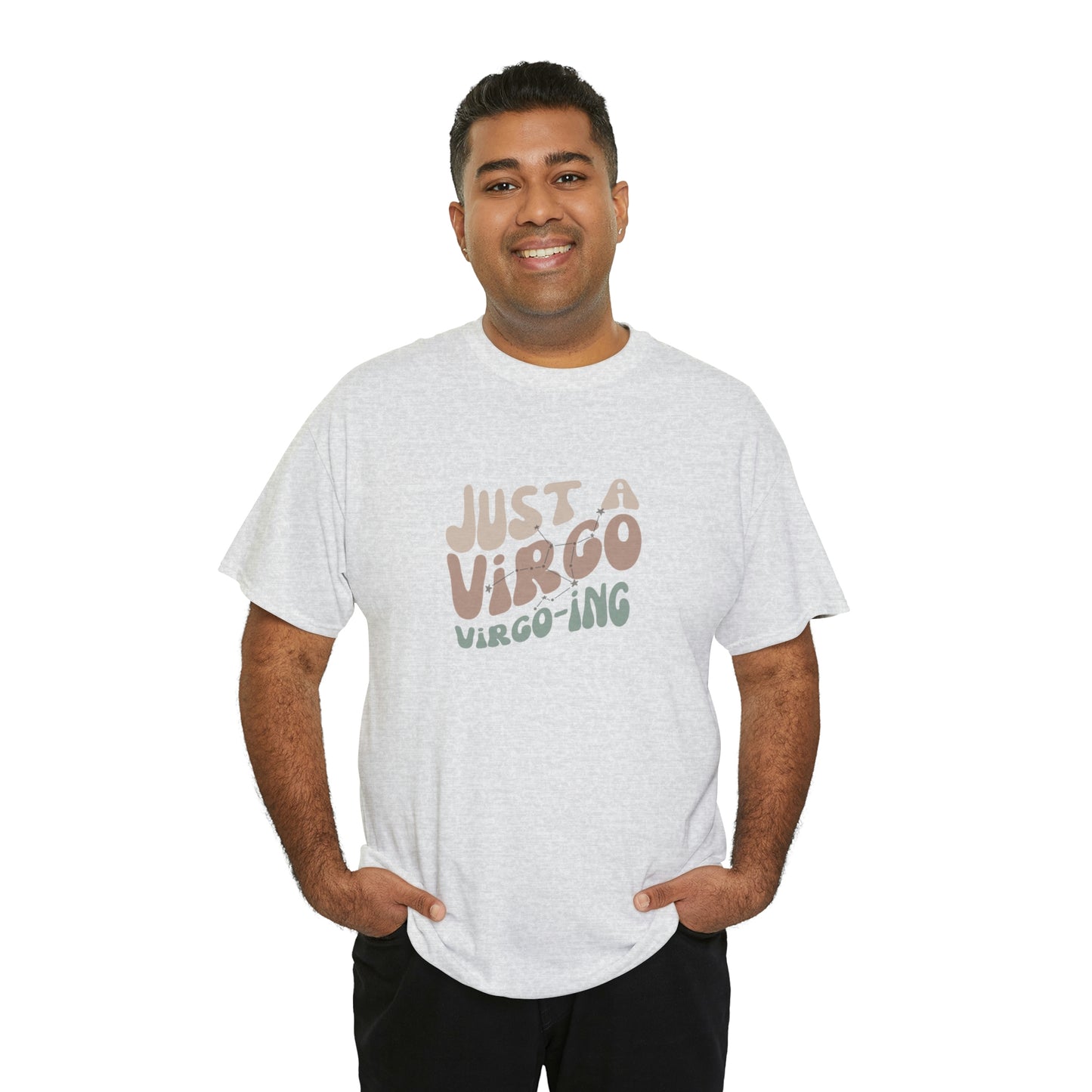 Virgo Unisex Heavy Cotton Tee zodiac graphic t shirt Virgo pride Virgo apparel horoscope t shirt