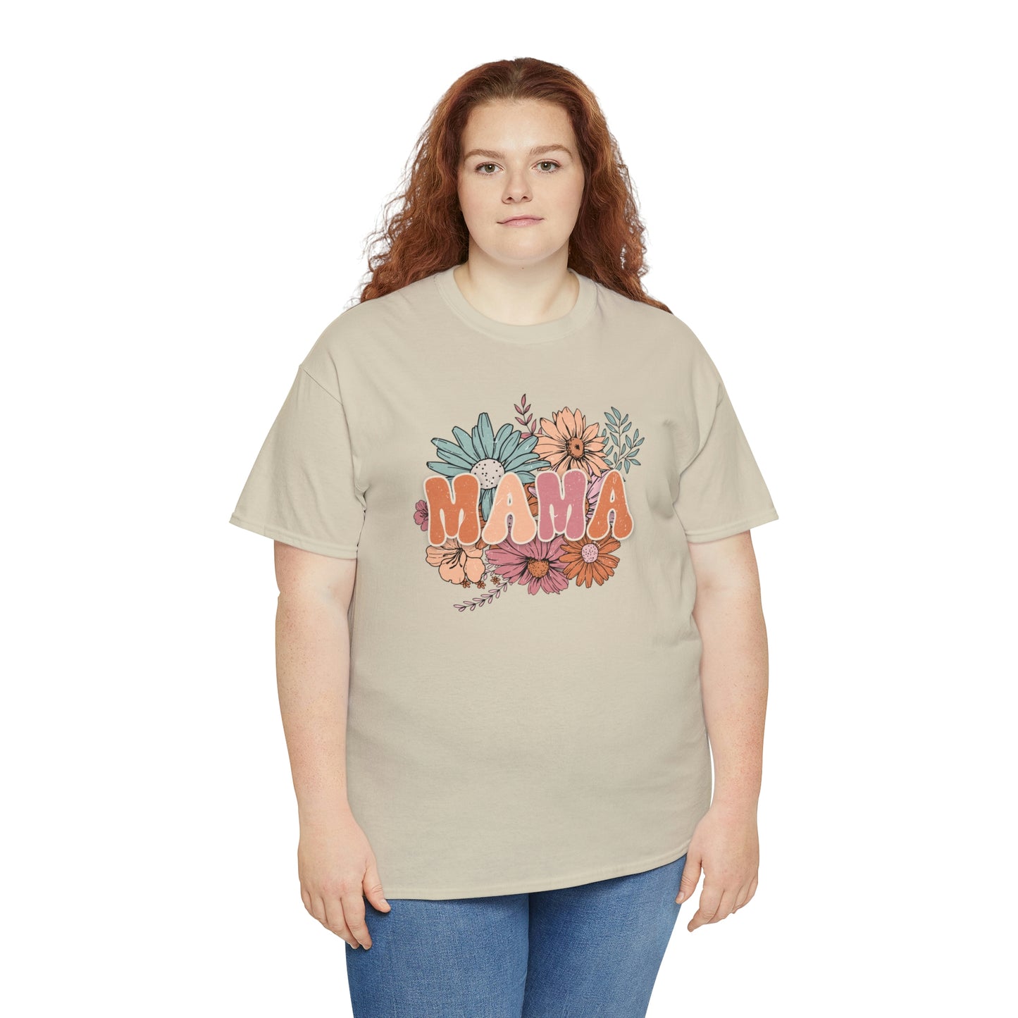Mama Unisex Heavy Cotton Tee Mothers Day gift