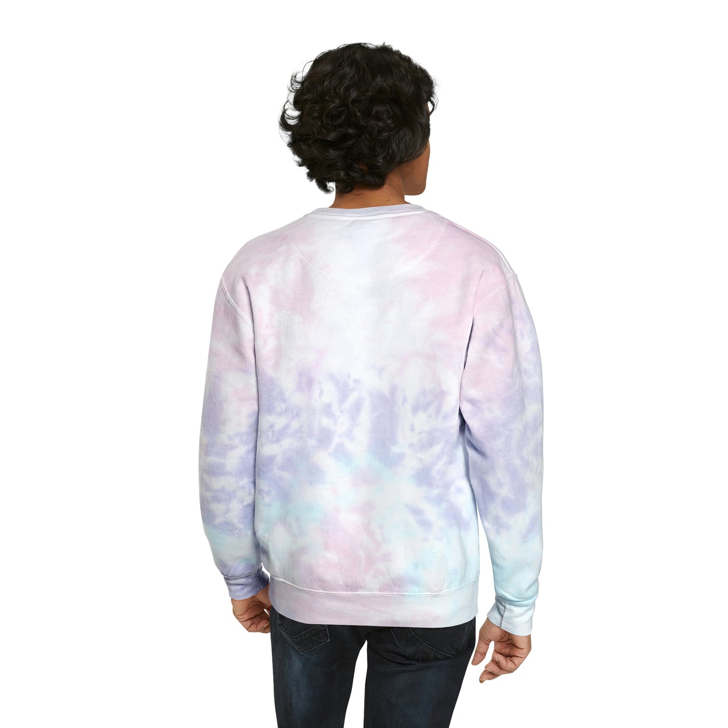 Introvert Unisex Tie-Dye Sweatshirt Retro letters