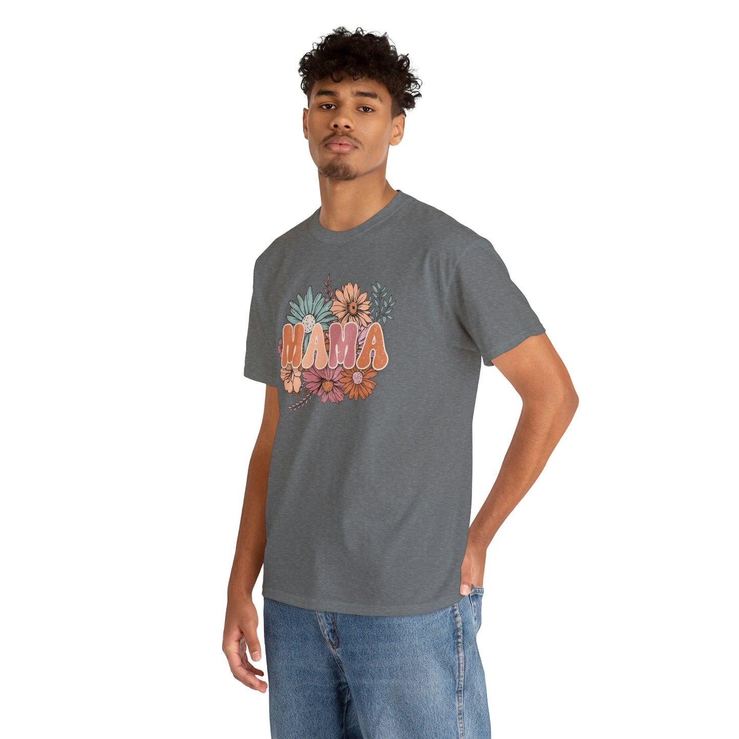 Mama Unisex Heavy Cotton Tee Mothers Day gift