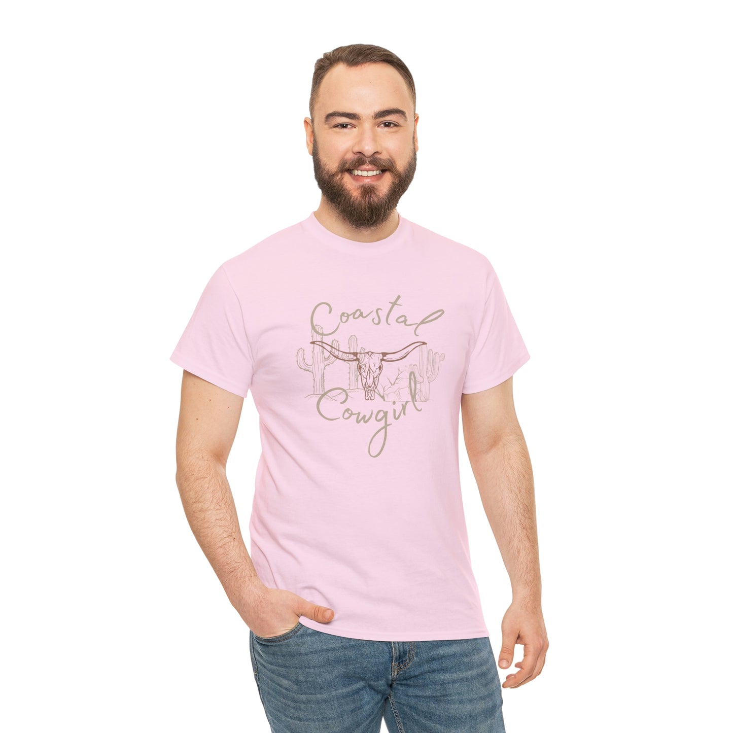 Coastal Cowgirl Unisex Heavy Cotton Tee