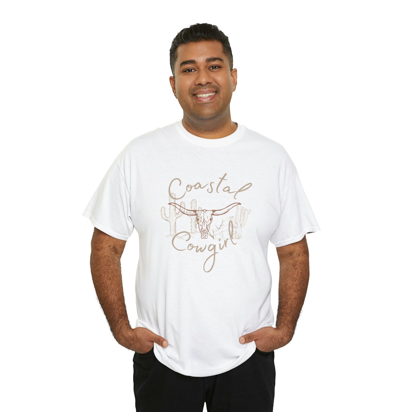Coastal Cowgirl Unisex Heavy Cotton Tee