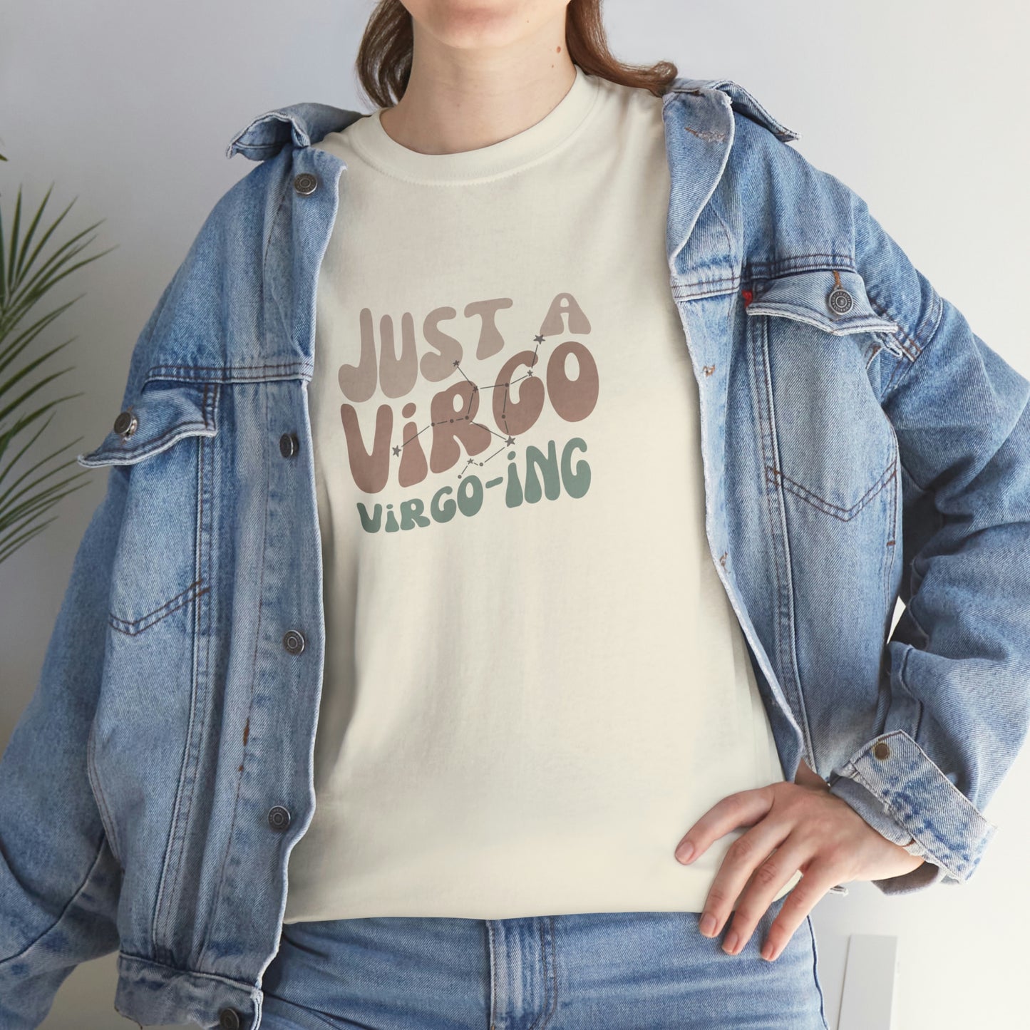 Virgo Unisex Heavy Cotton Tee zodiac graphic t shirt Virgo pride Virgo apparel horoscope t shirt
