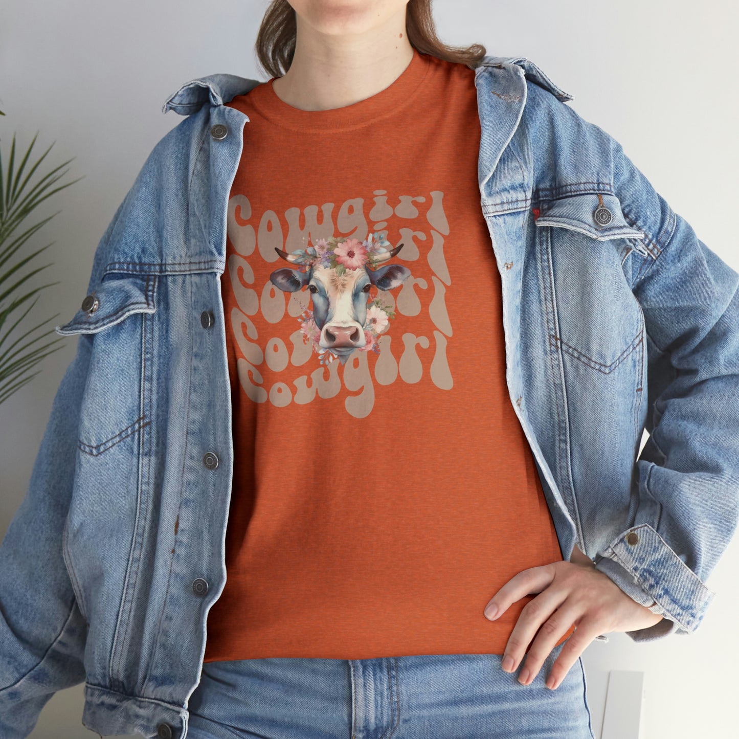 Western Cowgirl Unisex Heavy Cotton Tee Cowgirl shirt Western tee rancher tee rodeo shirt Wild West t shirt