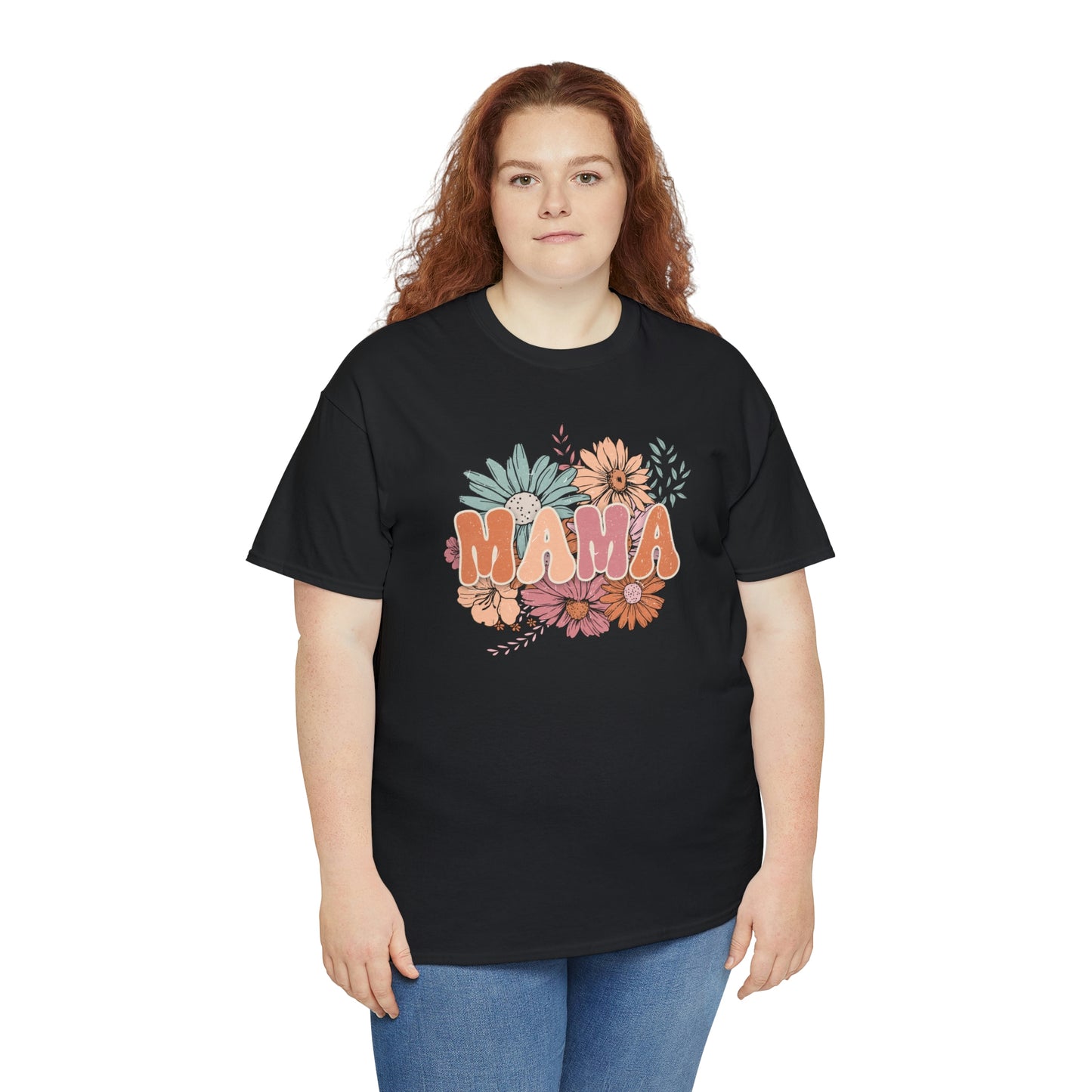 Mama Unisex Heavy Cotton Tee Mothers Day gift