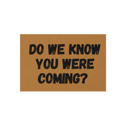 Outdoor Rug Sarcastic Welcome Mat Funny