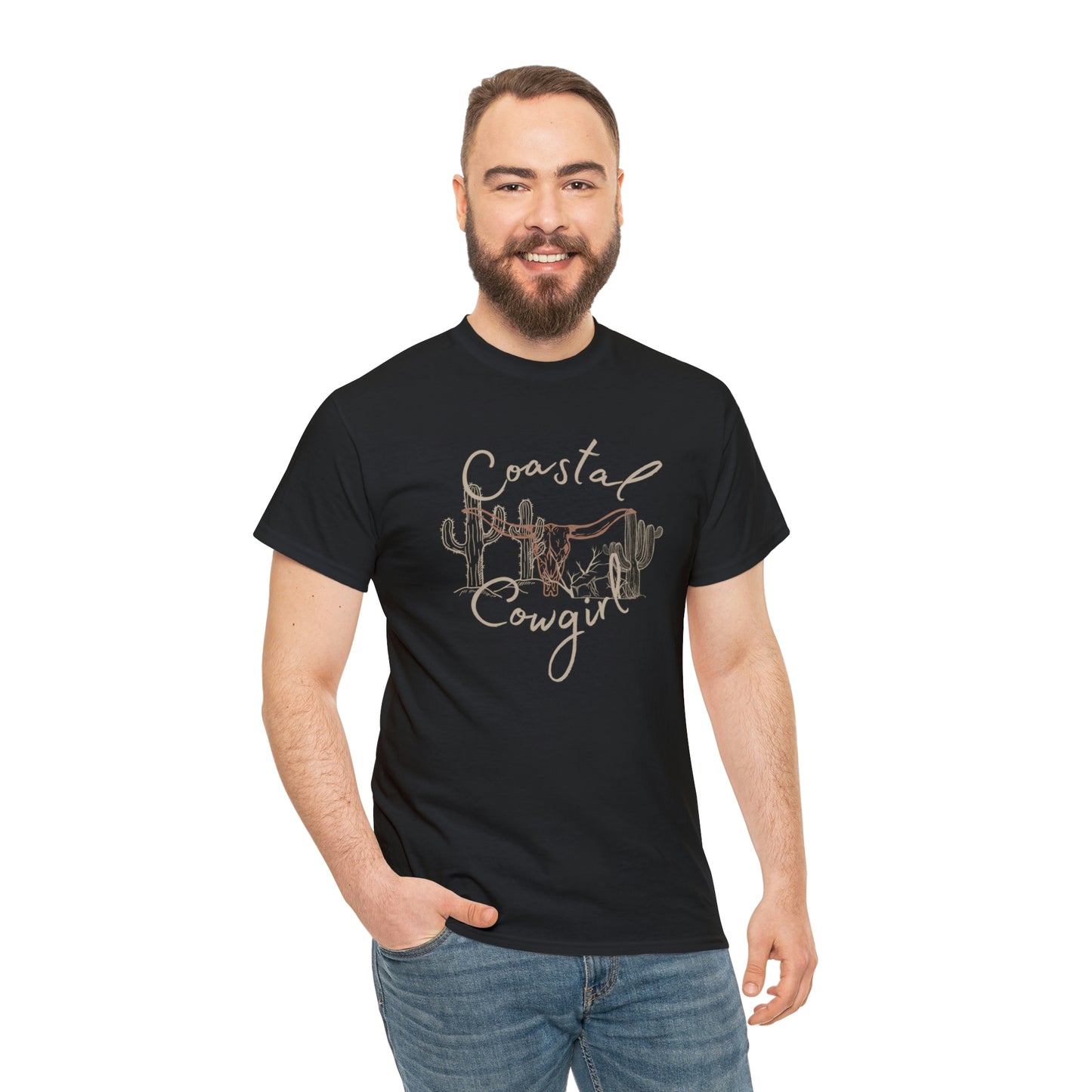 Coastal Cowgirl Unisex Heavy Cotton Tee