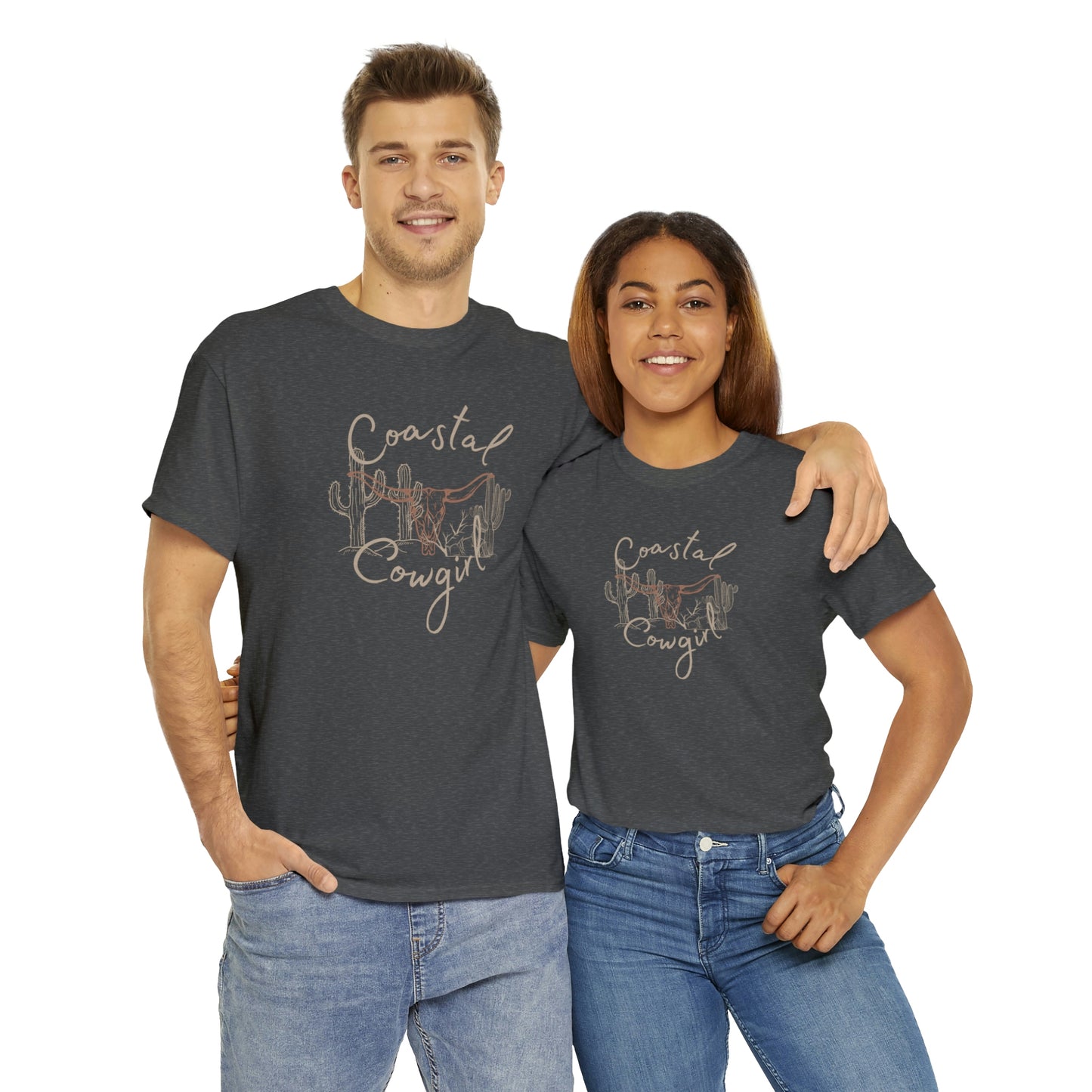 Coastal Cowgirl Unisex Heavy Cotton Tee