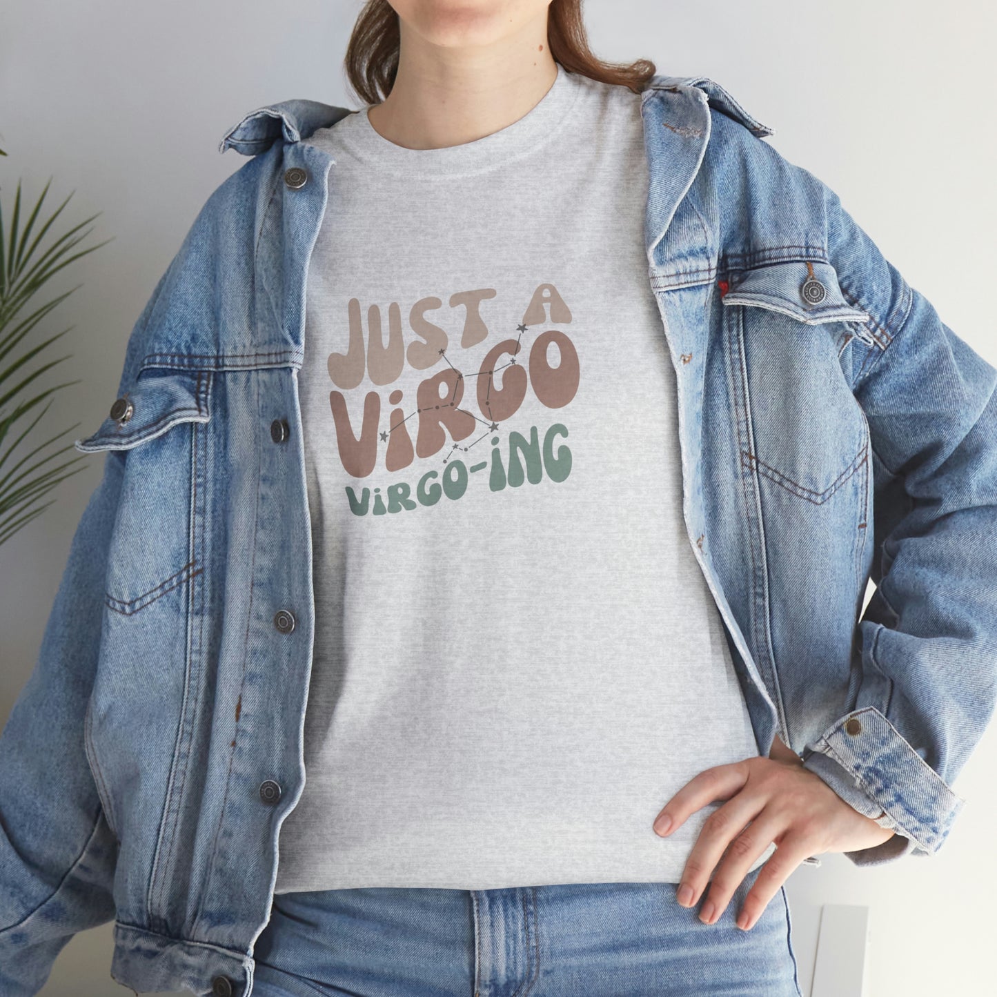 Virgo Unisex Heavy Cotton Tee zodiac graphic t shirt Virgo pride Virgo apparel horoscope t shirt