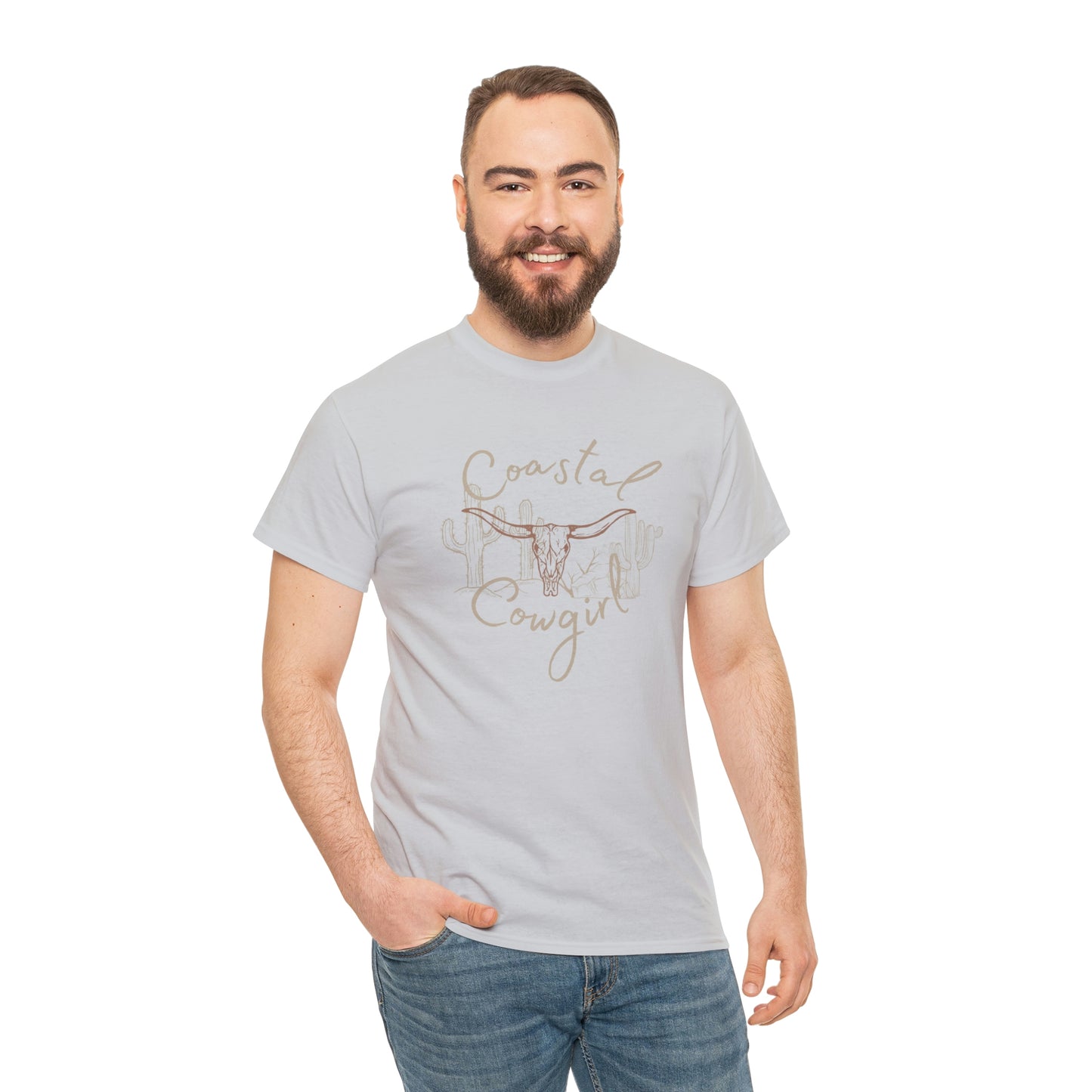 Coastal Cowgirl Unisex Heavy Cotton Tee