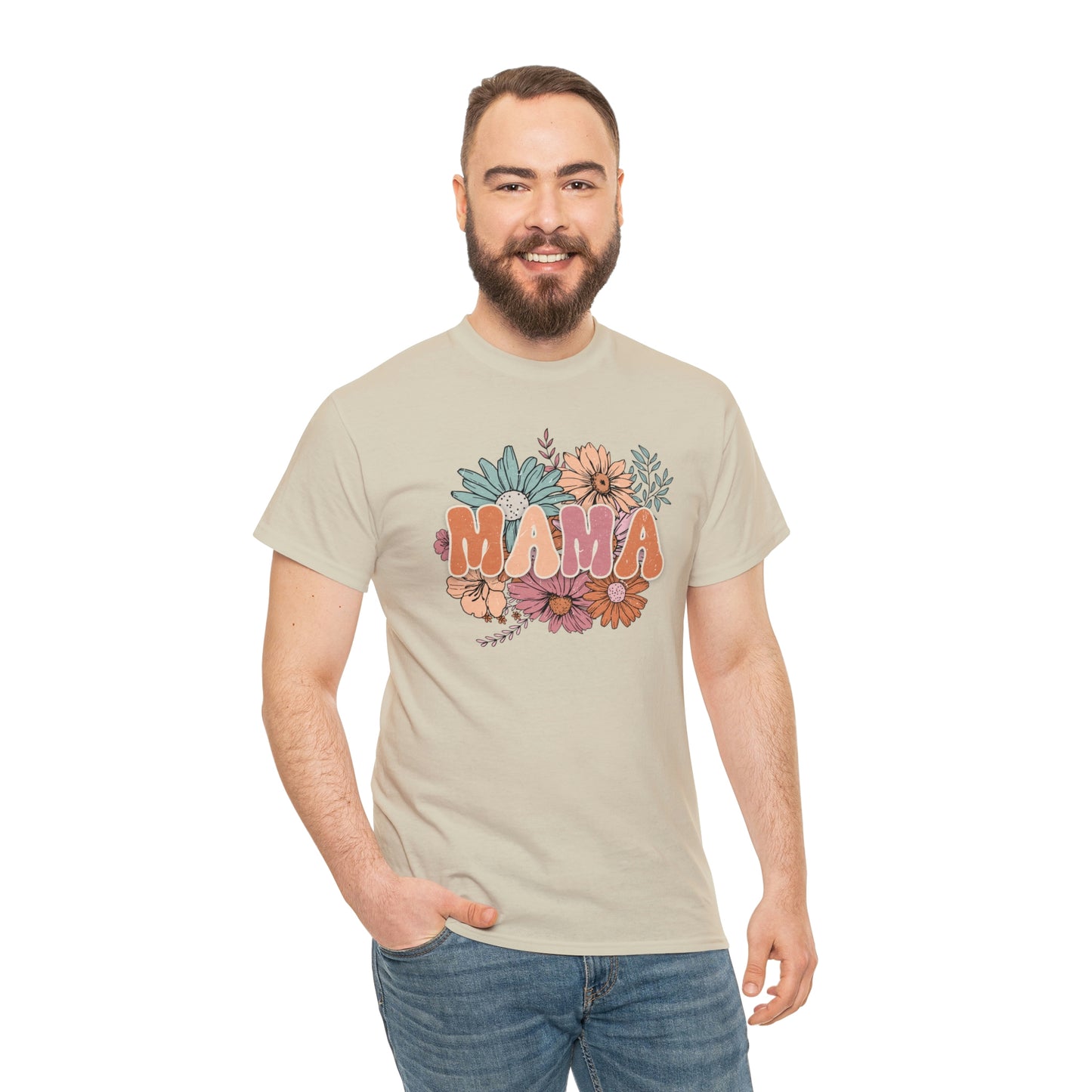 Mama Unisex Heavy Cotton Tee Mothers Day gift