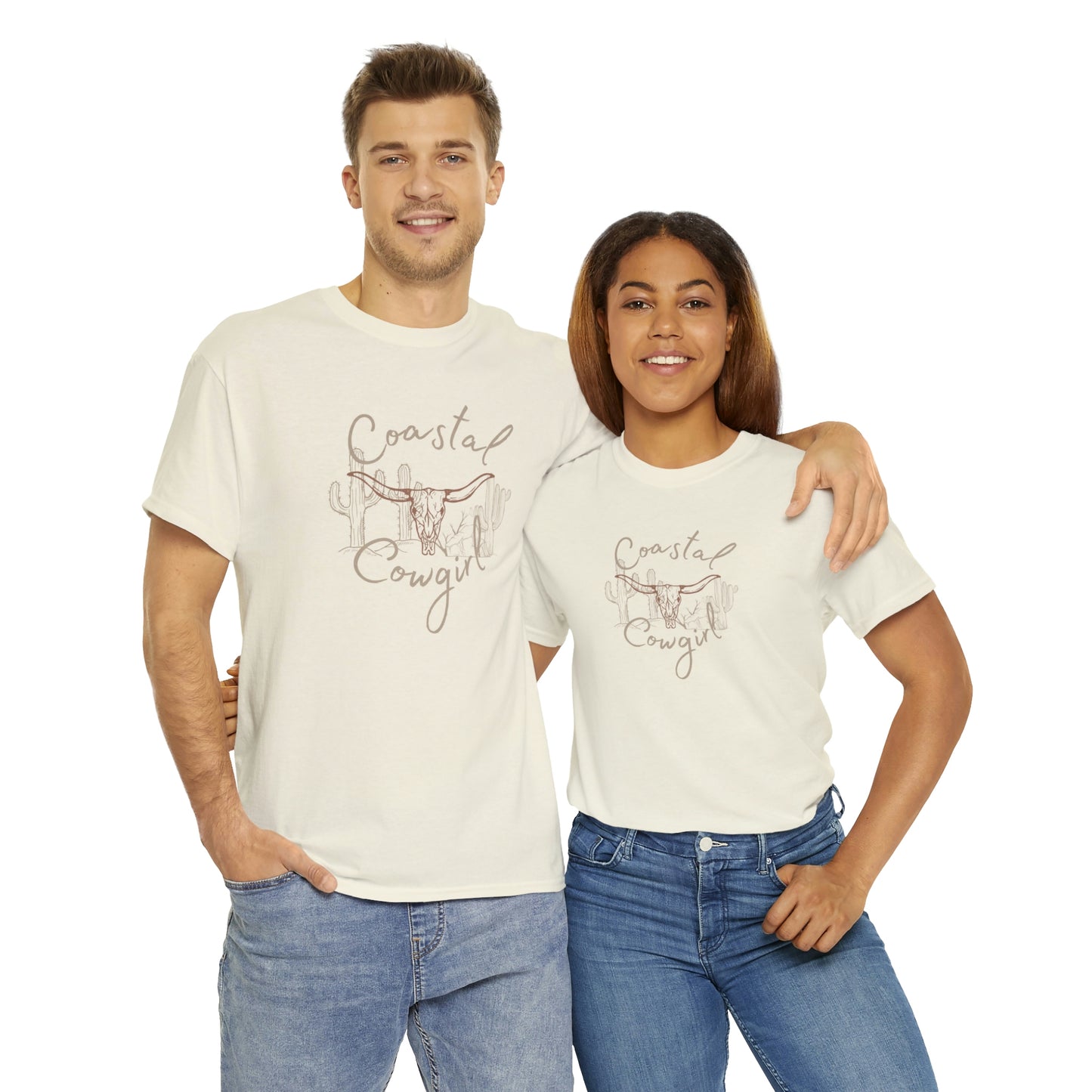 Coastal Cowgirl Unisex Heavy Cotton Tee