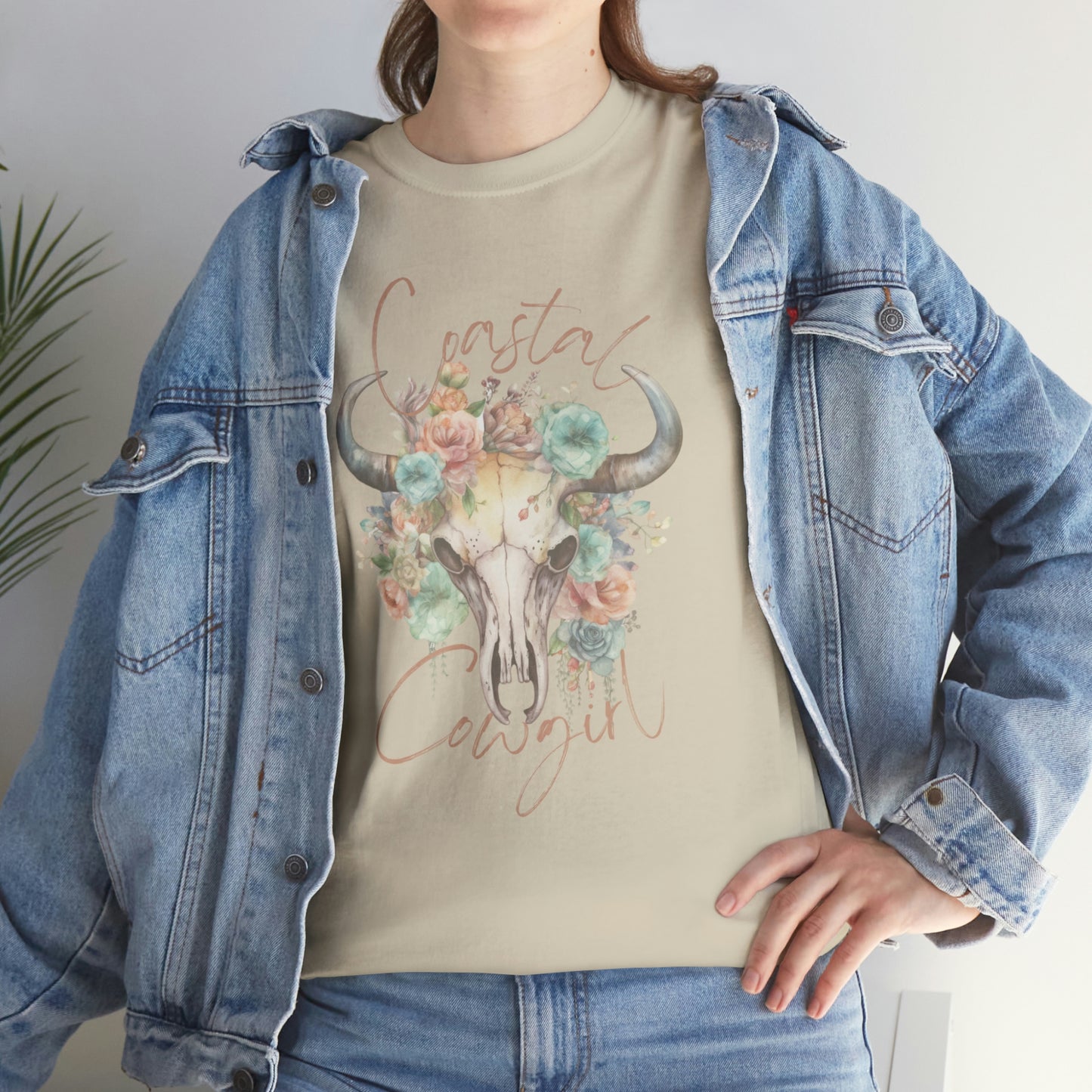 Coastal Cowgirl Unisex Heavy Cotton Tee