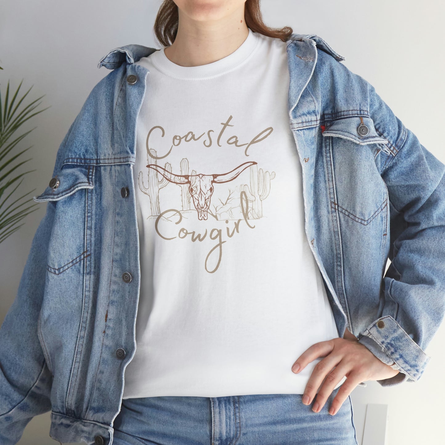 Coastal Cowgirl Unisex Heavy Cotton Tee