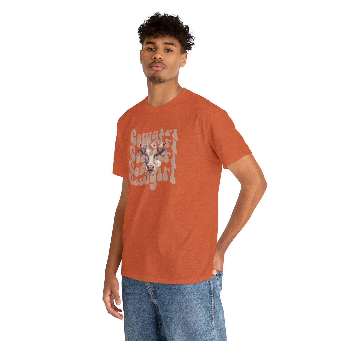 Western Cowgirl Unisex Heavy Cotton Tee Cowgirl shirt Western tee rancher tee rodeo shirt Wild West t shirt