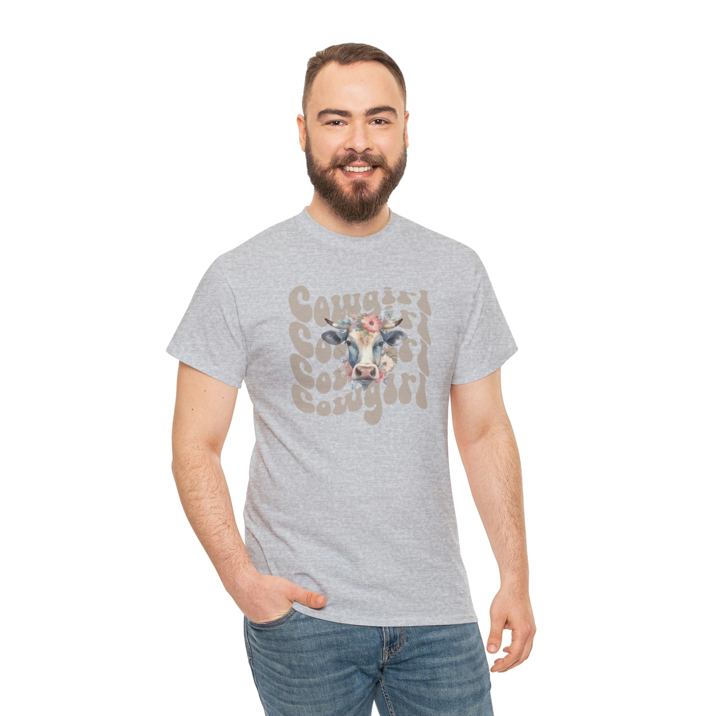 Western Cowgirl Unisex Heavy Cotton Tee Cowgirl shirt Western tee rancher tee rodeo shirt Wild West t shirt