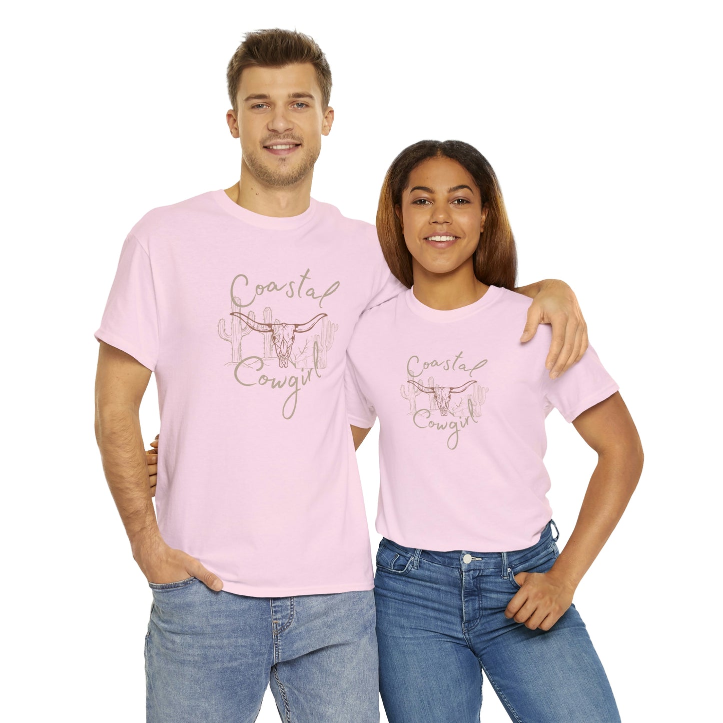 Coastal Cowgirl Unisex Heavy Cotton Tee