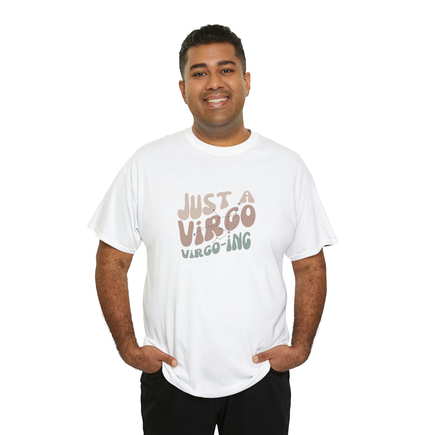Virgo Unisex Heavy Cotton Tee zodiac graphic t shirt Virgo pride Virgo apparel horoscope t shirt