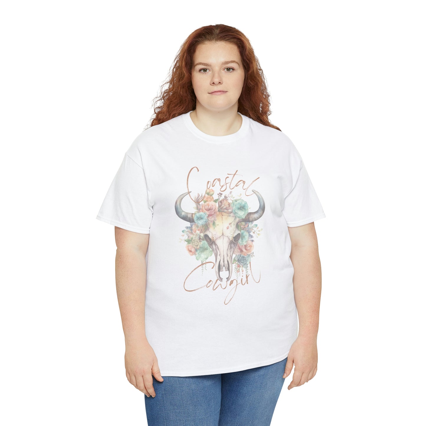 Coastal Cowgirl Unisex Heavy Cotton Tee
