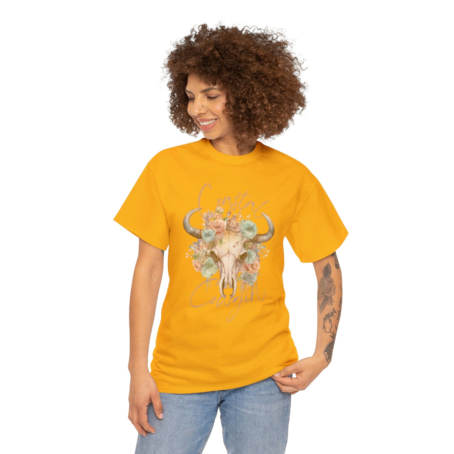Coastal Cowgirl Unisex Heavy Cotton Tee
