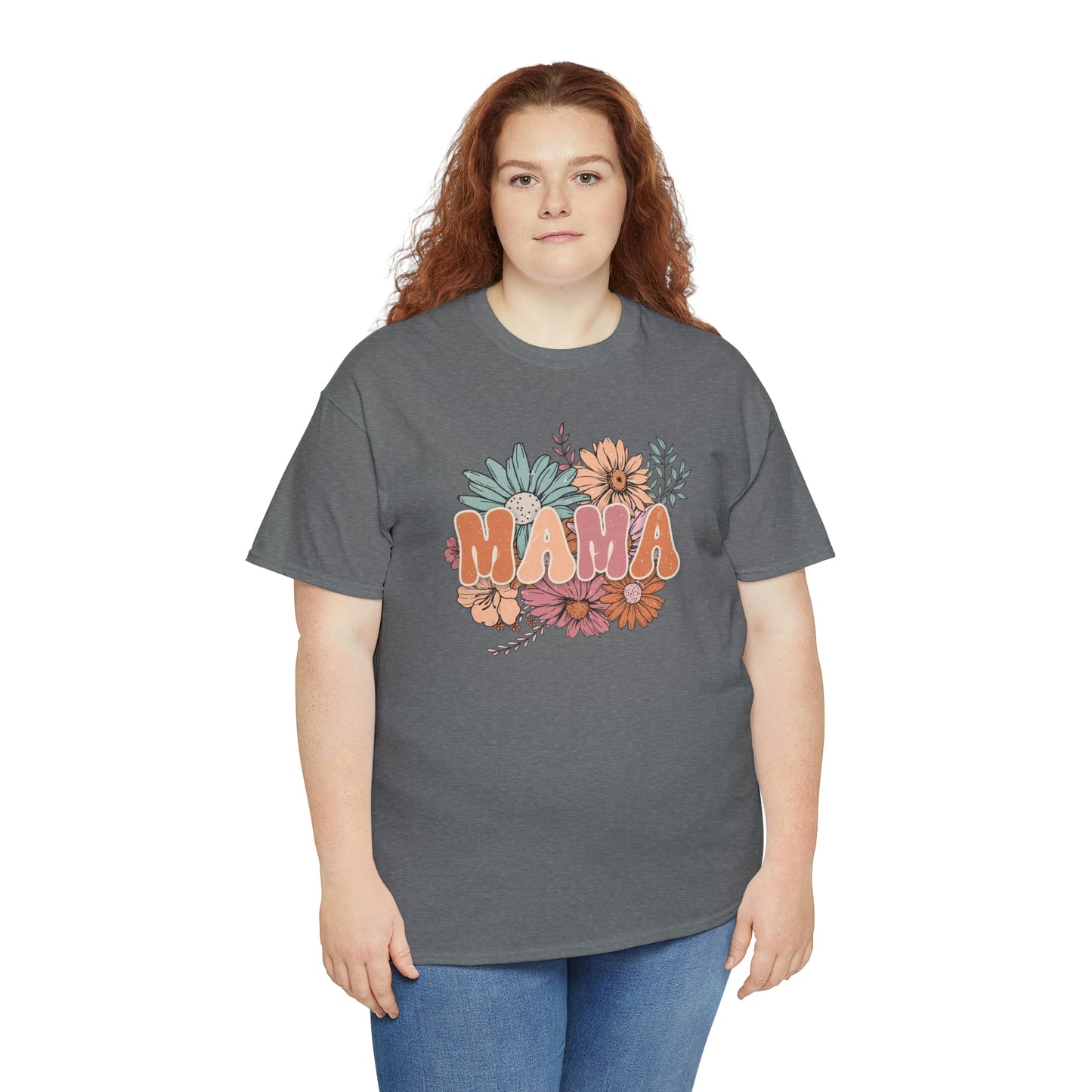 Mama Unisex Heavy Cotton Tee Mothers Day gift