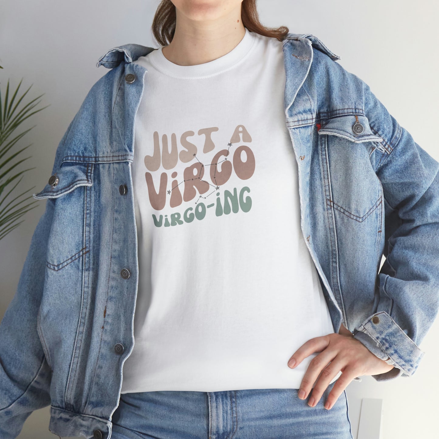 Virgo Unisex Heavy Cotton Tee zodiac graphic t shirt Virgo pride Virgo apparel horoscope t shirt