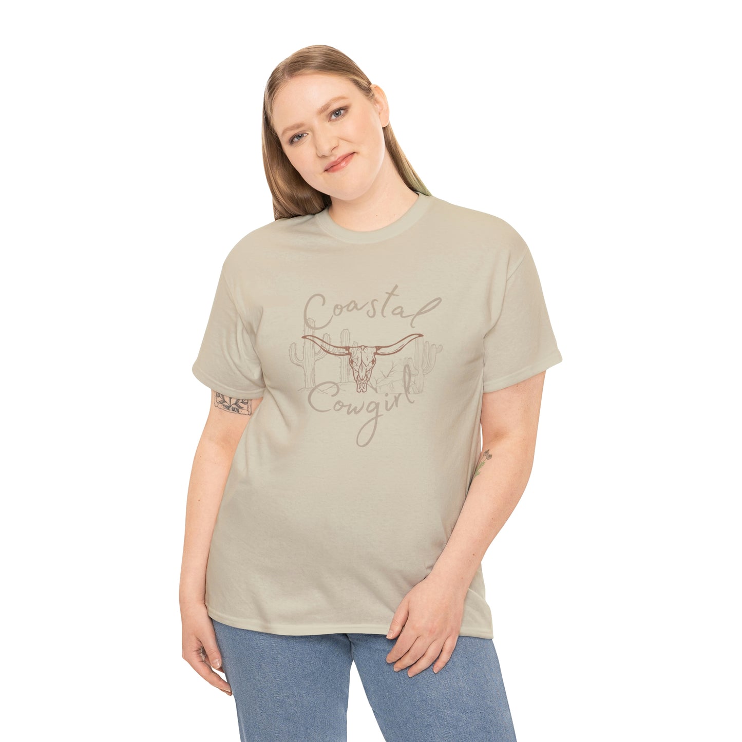 Coastal Cowgirl Unisex Heavy Cotton Tee