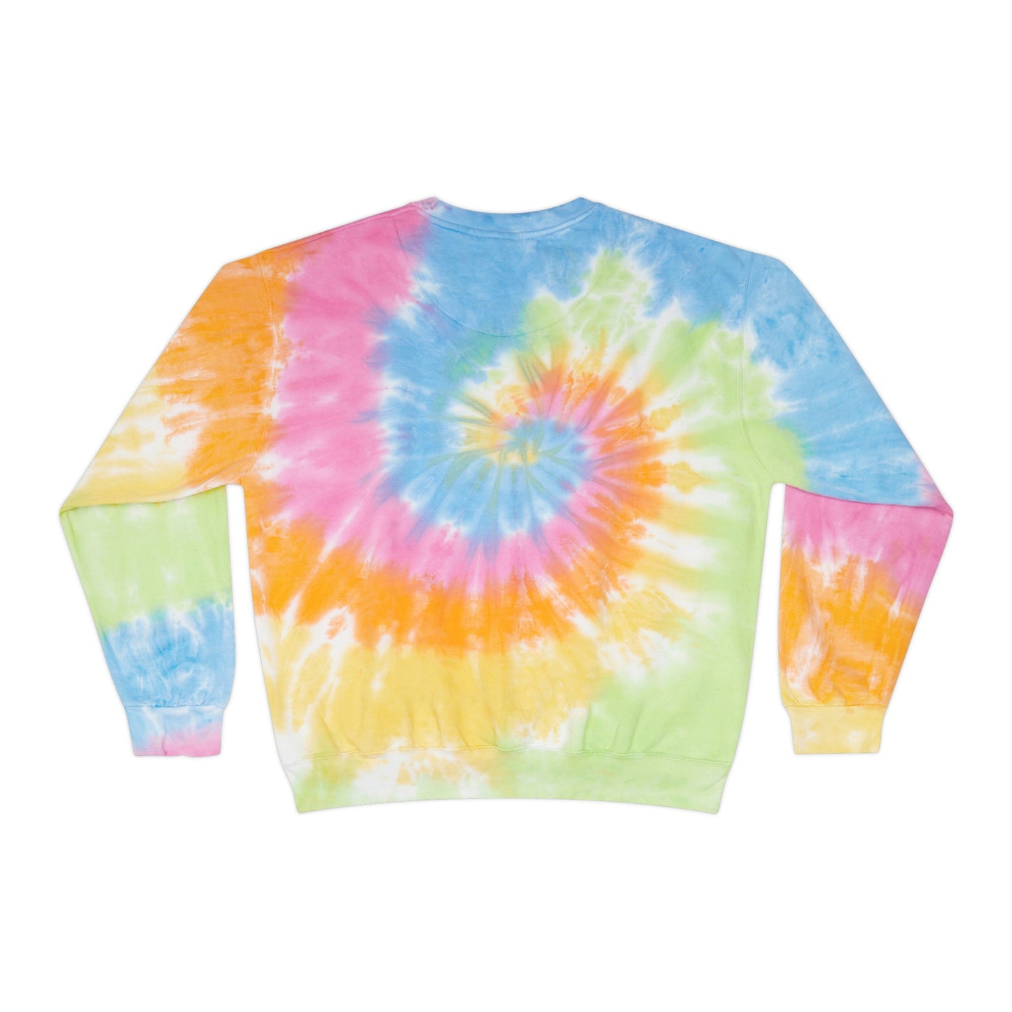Introvert Unisex Tie-Dye Sweatshirt Retro letters