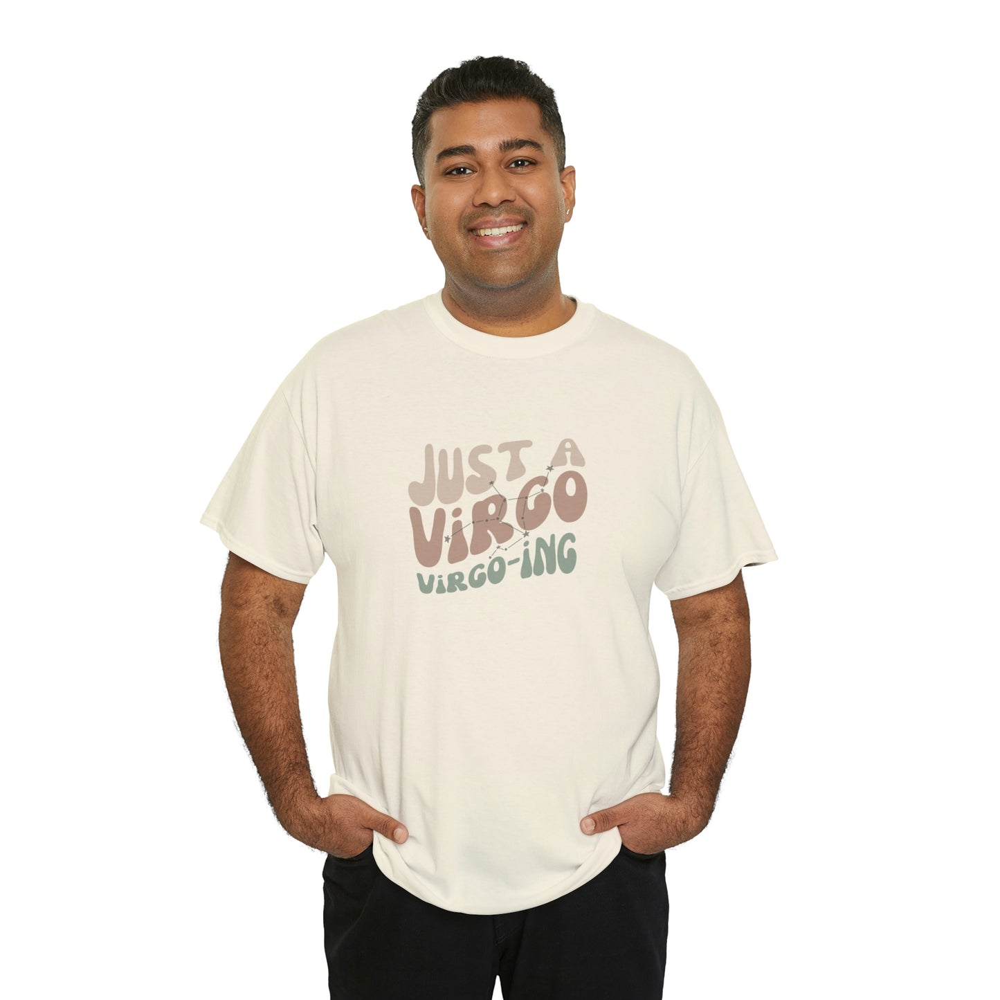 Virgo Unisex Heavy Cotton Tee zodiac graphic t shirt Virgo pride Virgo apparel horoscope t shirt